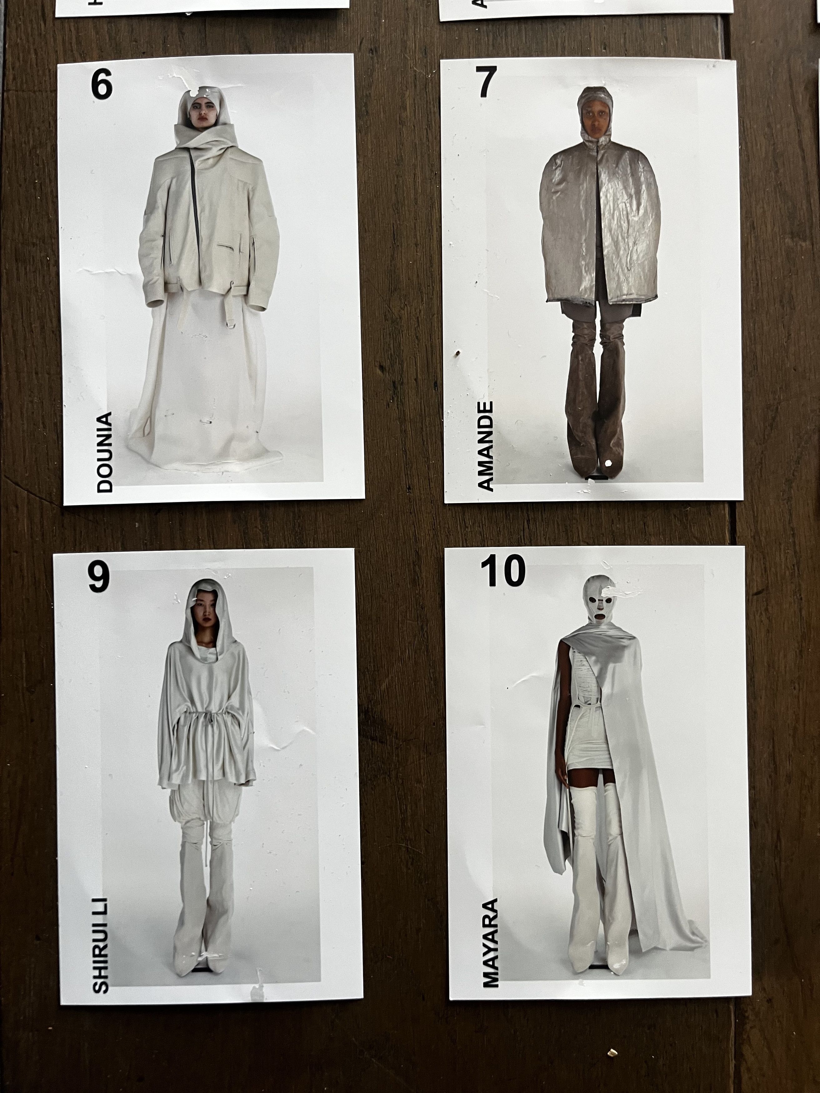 Rick Owens Runway LookBook Size ONE SIZE - 4 Thumbnail