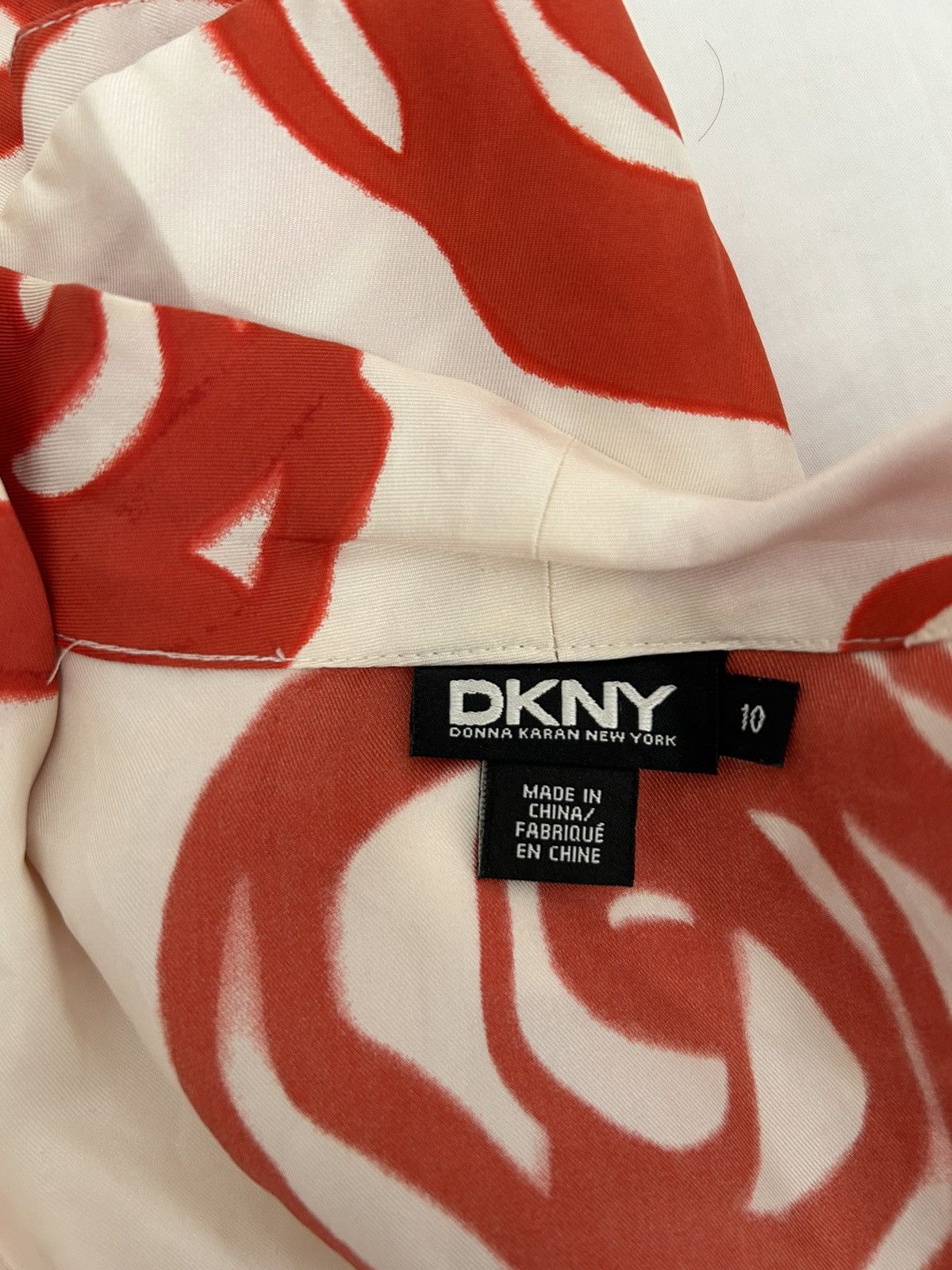 Donna Karan Silk Dress Flowers Donna Karan Size L / US 10 / IT 46 - 4 Thumbnail