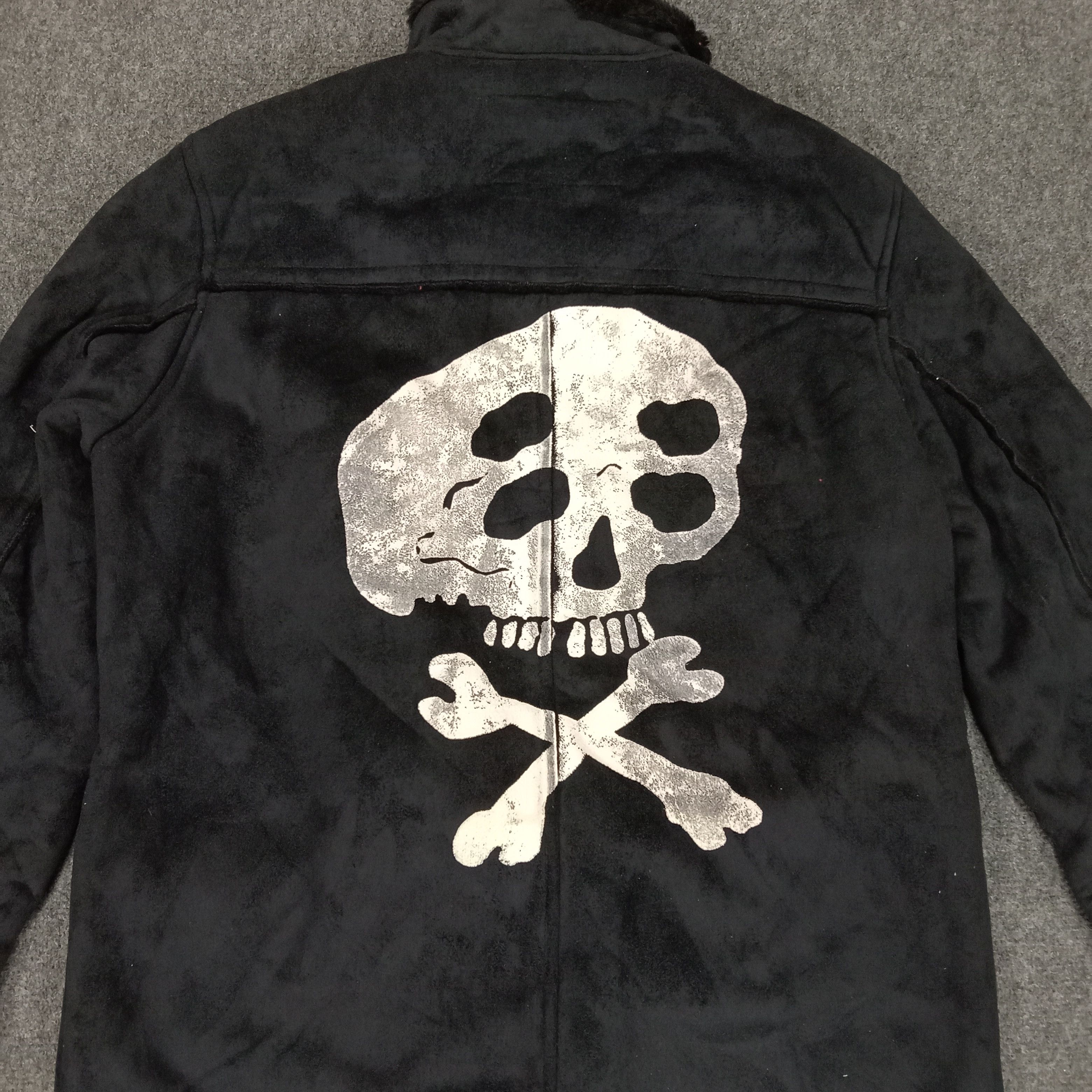 Kansai Yamamoto Kansai Jeans X Skulls Japanese Brand Custom Jacket Size US M / EU 48-50 / 2 - 2 Thumbnail