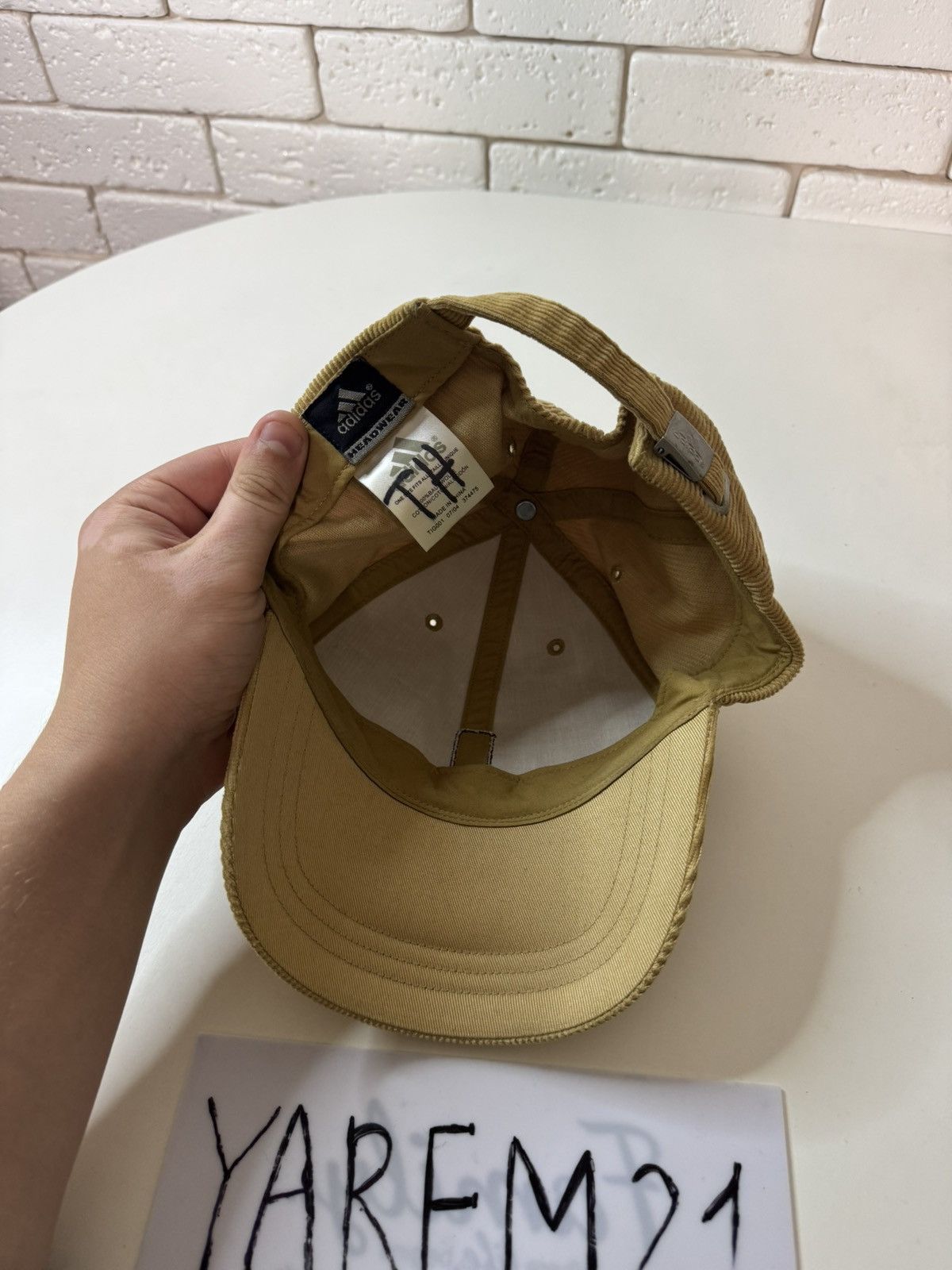 Adidas Adidas vintage cap hat Size ONE SIZE - 4 Thumbnail