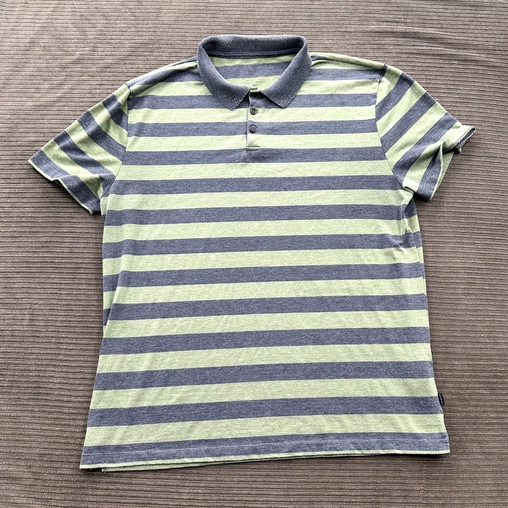 Lucky Brand Lucky Brand Venice Polo Shirt Men 2XL Striped Multicolor Cotton Polyester Short Sleeve Golf Preppy Shirt Mens Size US XXL / EU 58 / 5 - 2 Thumbnail