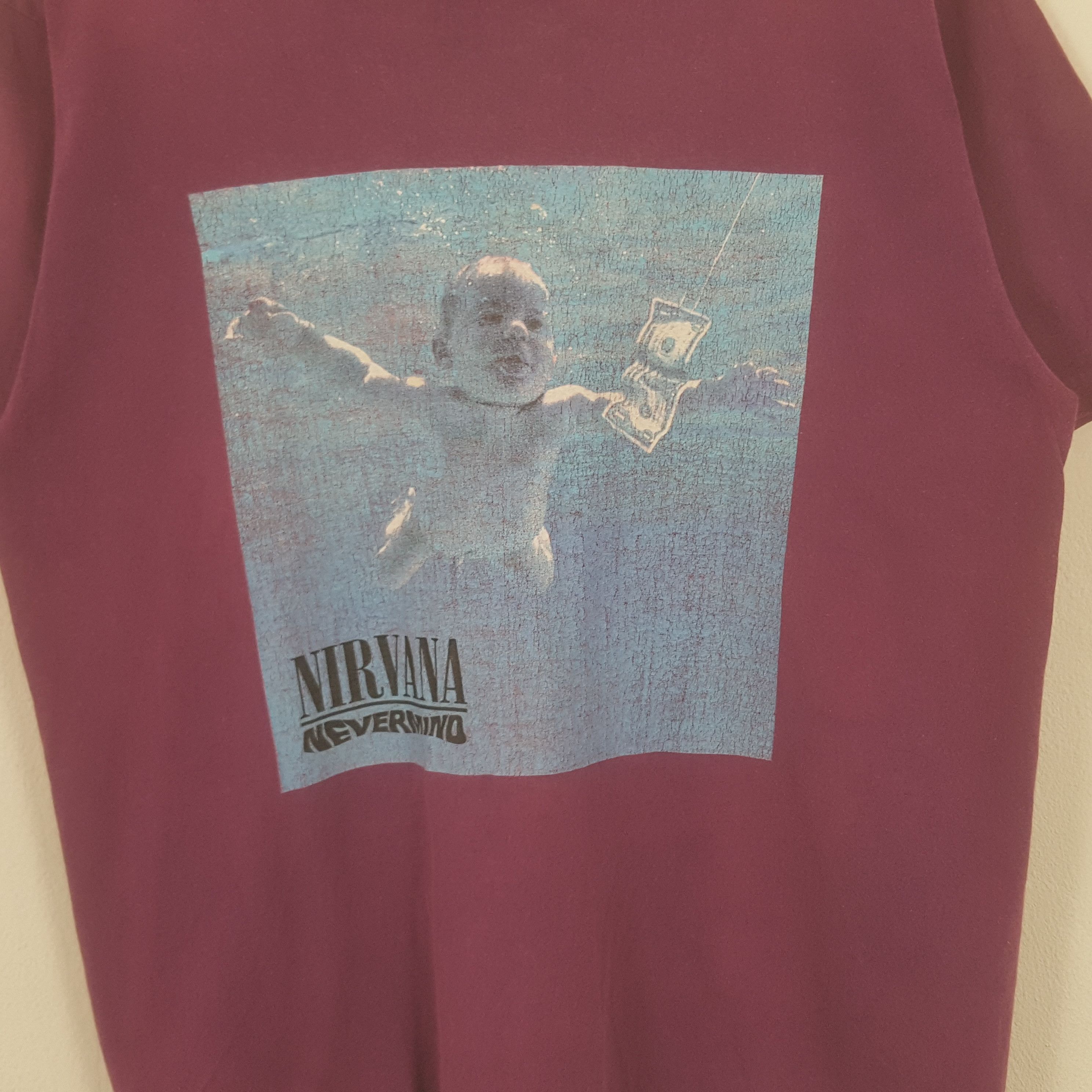 Nirvana × Vintage Vintage Nirvana Nevermind American Grunge Band Tshirt Size US L / EU 52-54 / 3 - 2 Thumbnail