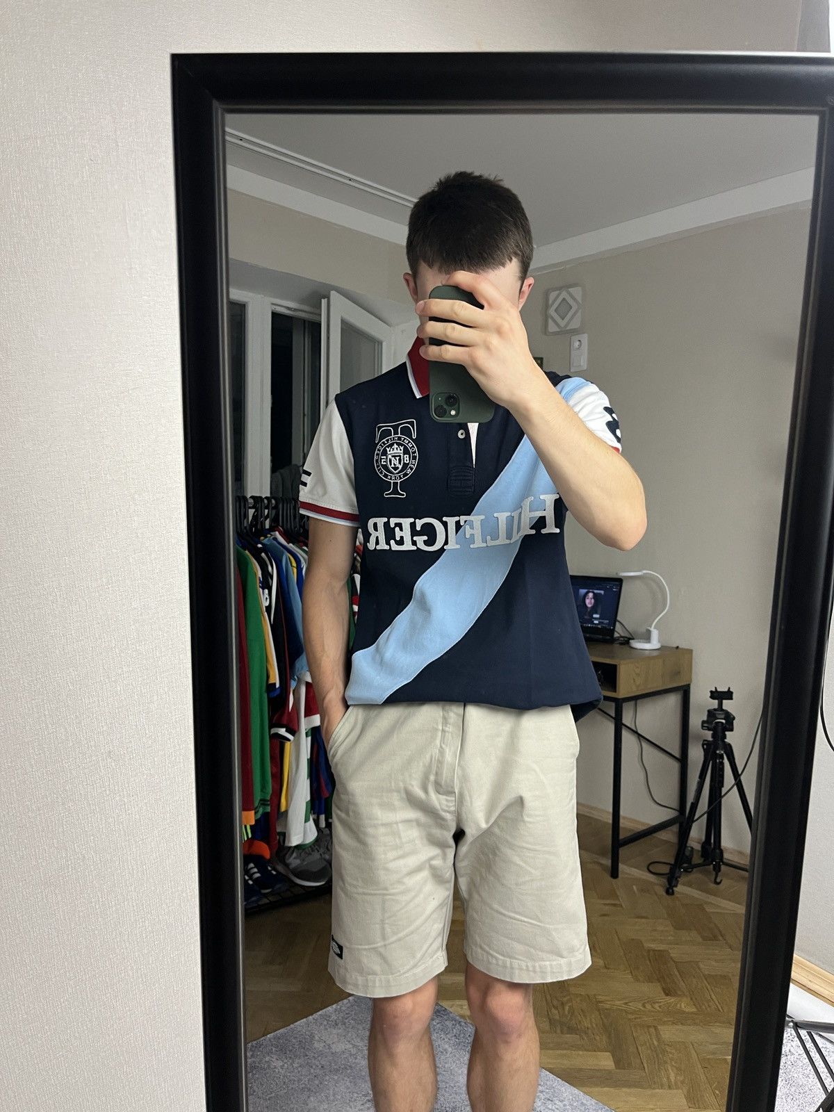 Tommy Hilfiger × Vintage Chief Keef Style #8 Tommy Hilfiger Big Logo Rugby Polo Shirt Size US M / EU 48-50 / 2 - 2 Thumbnail