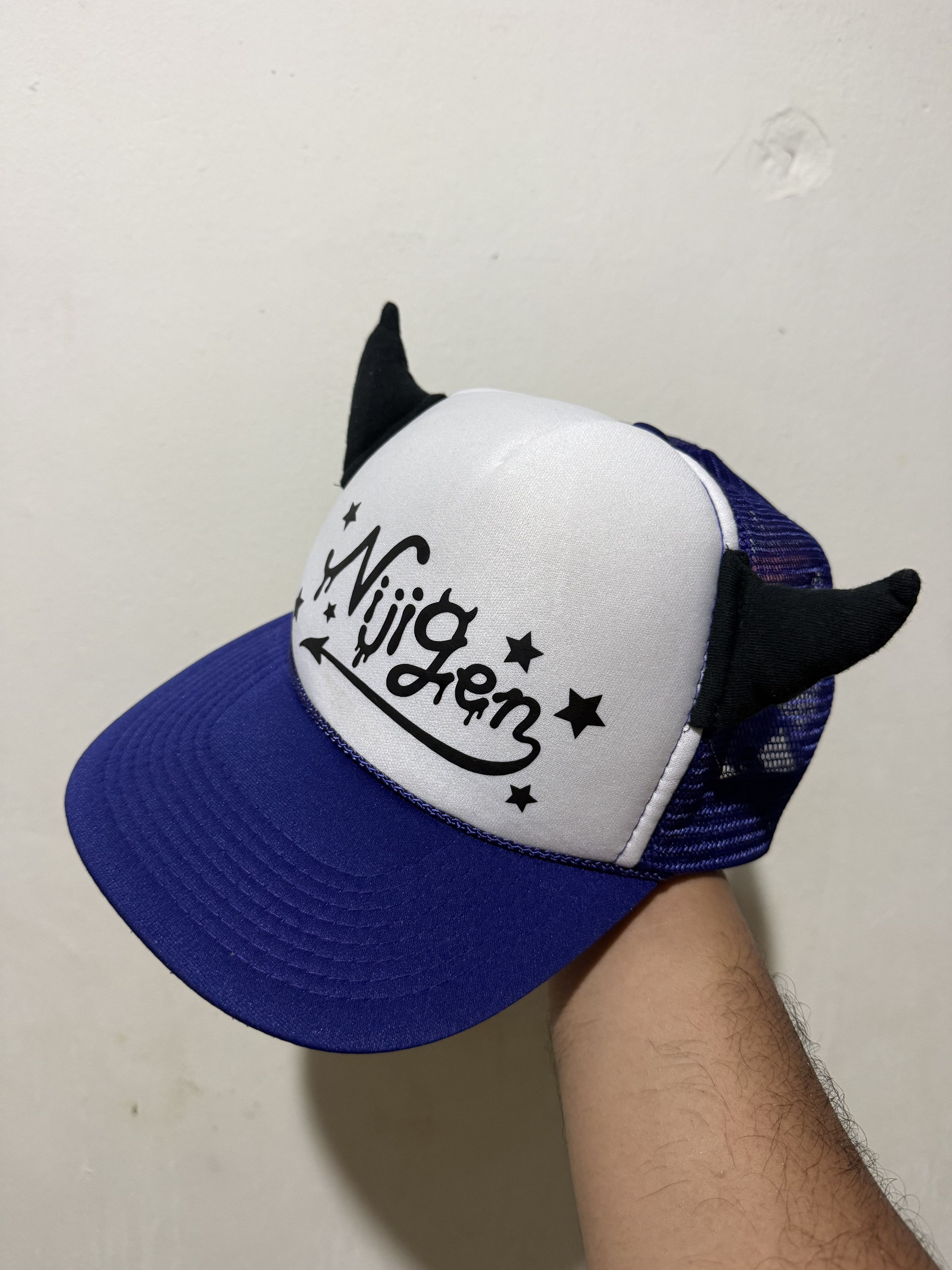 Japanese Brand Hellcat Punks Nijigen Hysteric Style Trucker Hat Size ONE SIZE - 2 Thumbnail