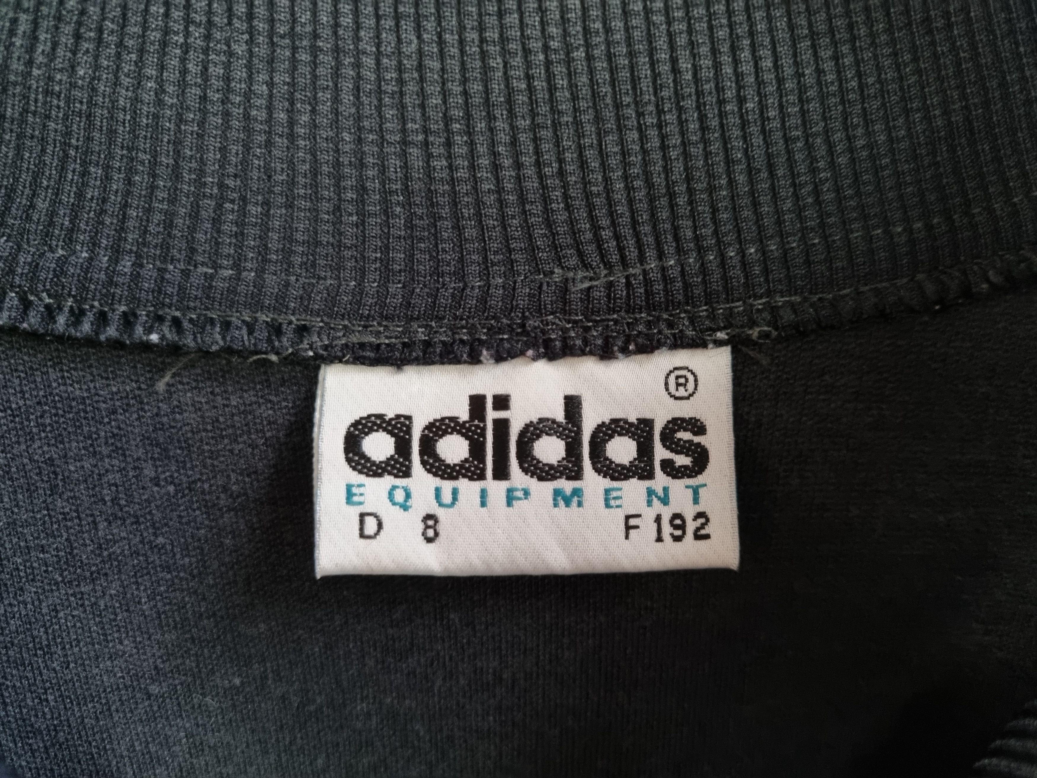 Adidas × Vintage 80s ADIDAS Equipment Vintage half zip up sweatshirt Size US M / EU 48-50 / 2 - 5 Thumbnail