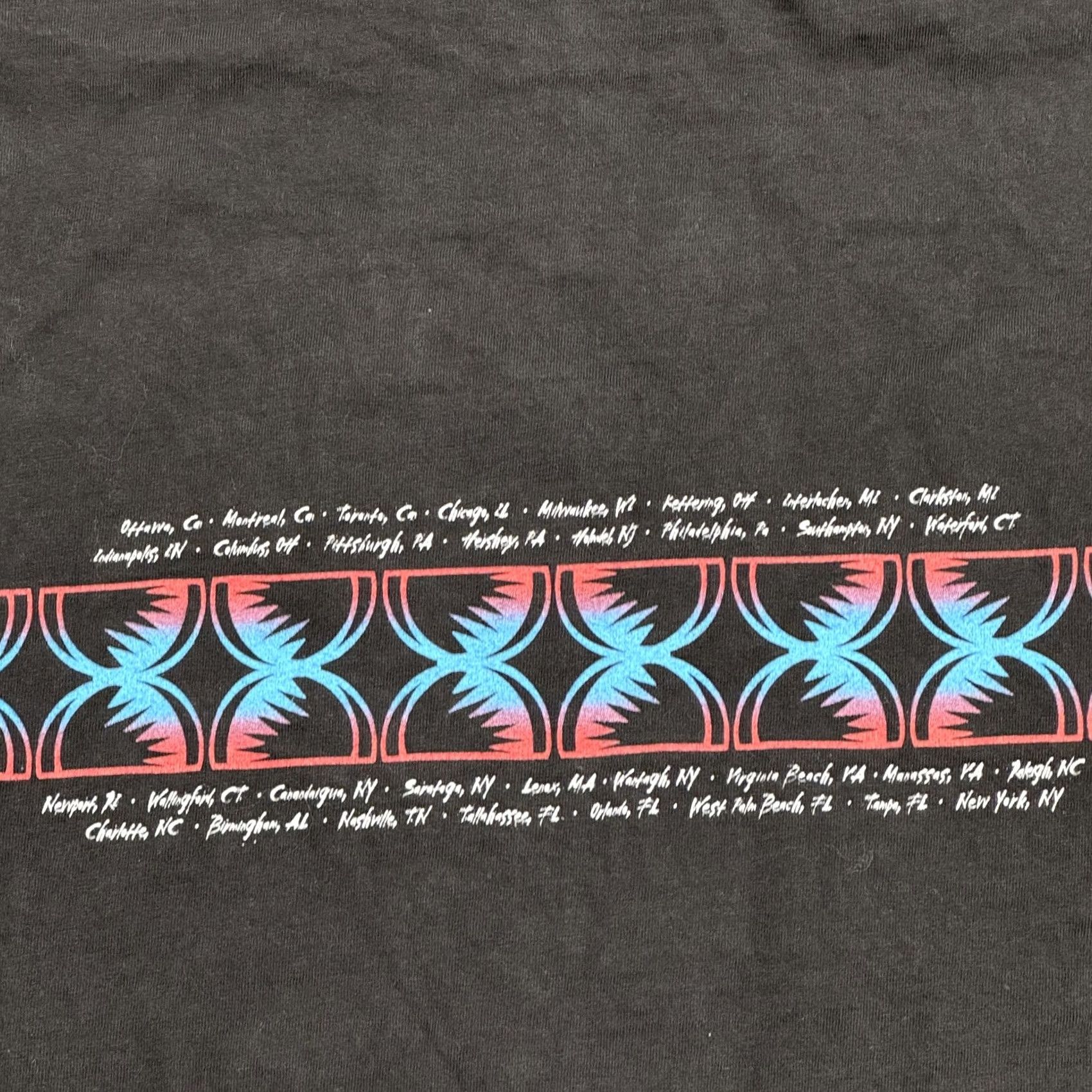 Hanes VINTAGE James Taylor Shirt Mens XL Black Hourglass Tour Band Graphic 1997 Size US XL / EU 56 / 4 - 6 Thumbnail