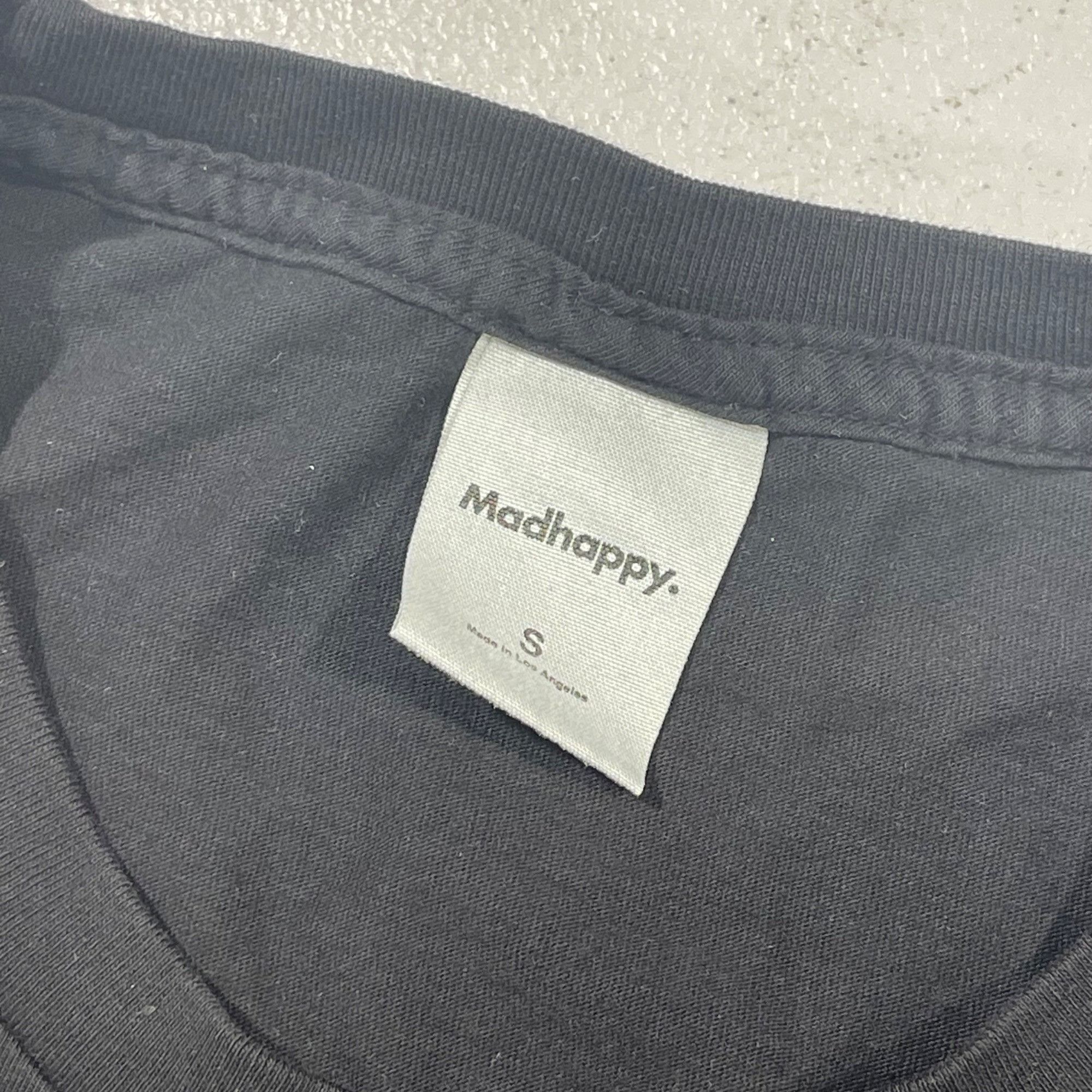 Madhappy NEW MADHAPY PEACE BLACK BABY TEE SMALL Size S / US 4 / IT 40 - 2 Thumbnail