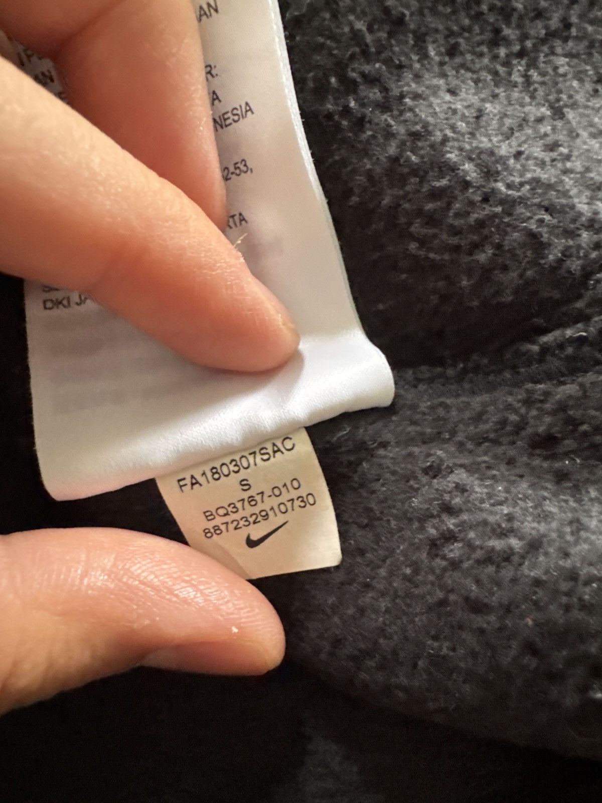 Nike × Supreme Nike x Supreme 2018 Small Sweatshirt Size US S / EU 44-46 / 1 - 5 Thumbnail