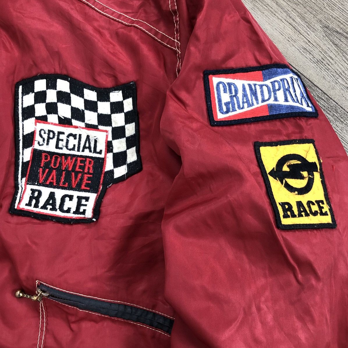 Formula 1 × Vintage Vintage Formula 1 World Championship Racing Bomber Jacket Size US L / EU 52-54 / 3 - 5 Thumbnail