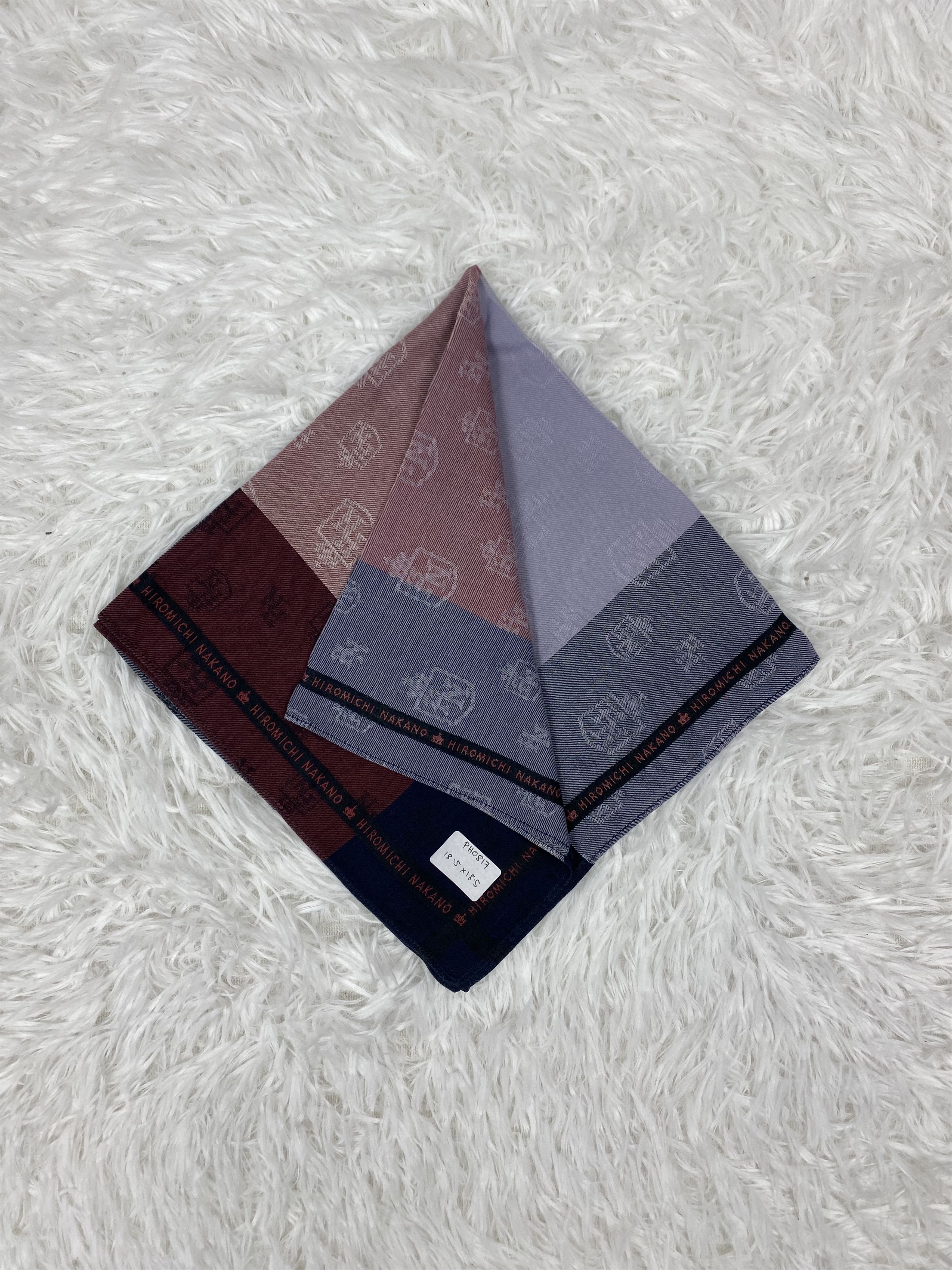 Japanese Brand × Vintage Vintage Hiromichi Nakano Handkerchief Neckerchief PH0817 Size ONE SIZE - 1 Thumbnail