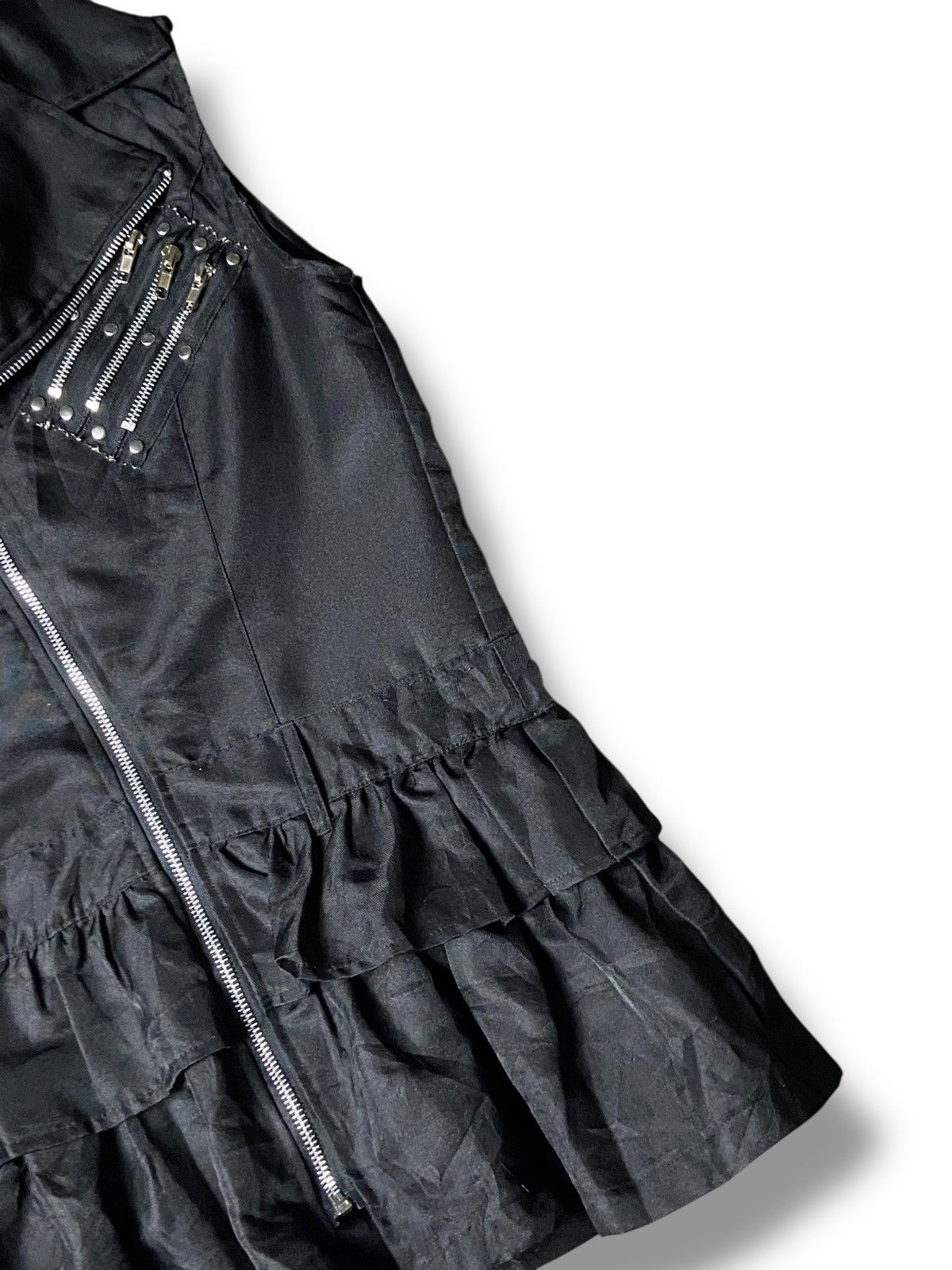 Seditionaries ACDC RAG Punk Zipper Dress Skirt (159) Size XS / US 0-2 / IT 36-38 - 5 Thumbnail