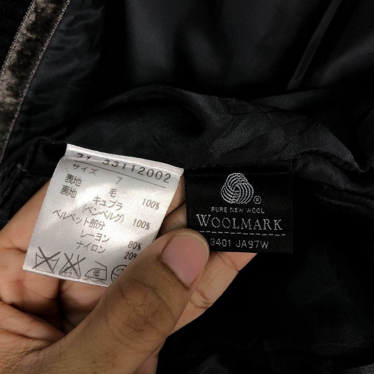 Japanese Brand 🔥Biker Cropped Wool Jacket Ined Japan Made Size US M / EU 48-50 / 2 - 17 Thumbnail