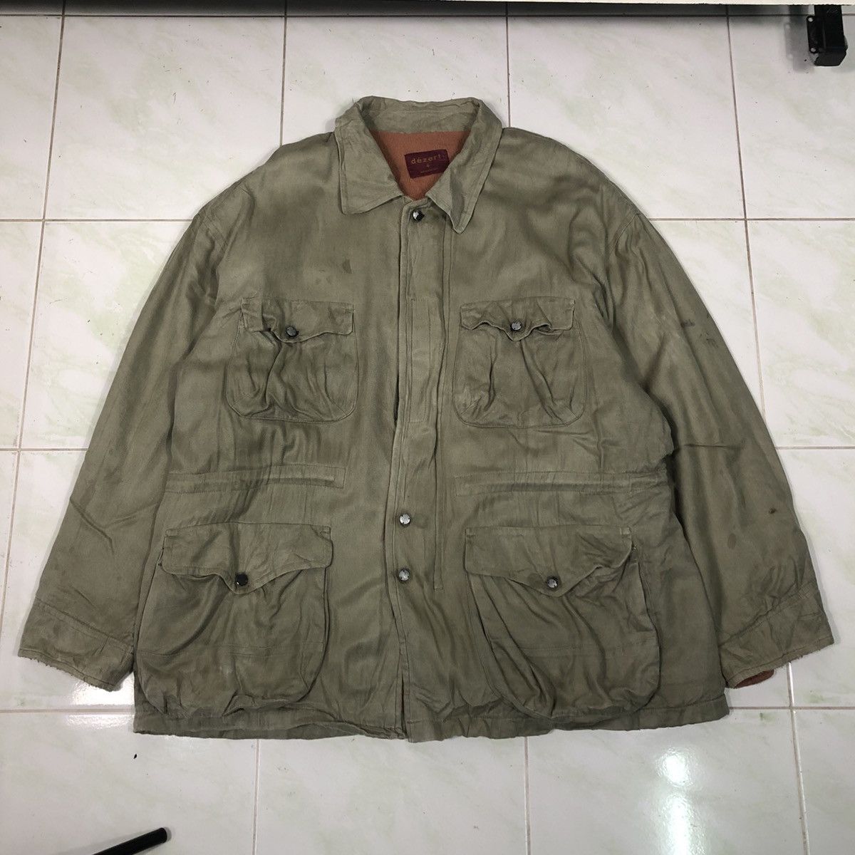 Kapital Vintage Hunting Jacket Dezert Multi Pocket Blanket Size US L / EU 52-54 / 3 - 1 Thumbnail