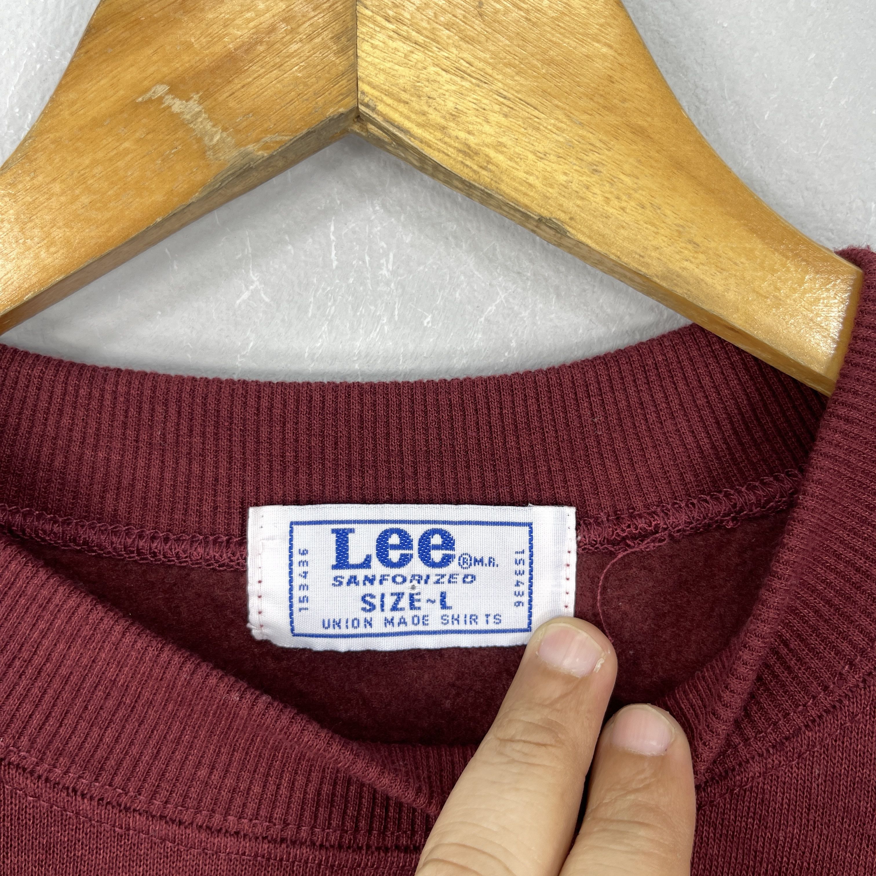 Lee Vintage LEE Sanforized Union Made Printed Sweatshirt Size US L / EU 52-54 / 3 - 4 Thumbnail