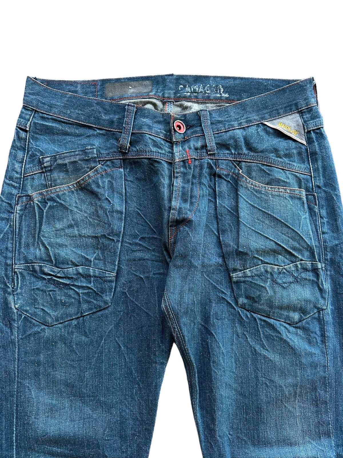 Replay Vintage Replay Denim Jeans Size US 32 / EU 48 - 2 Thumbnail