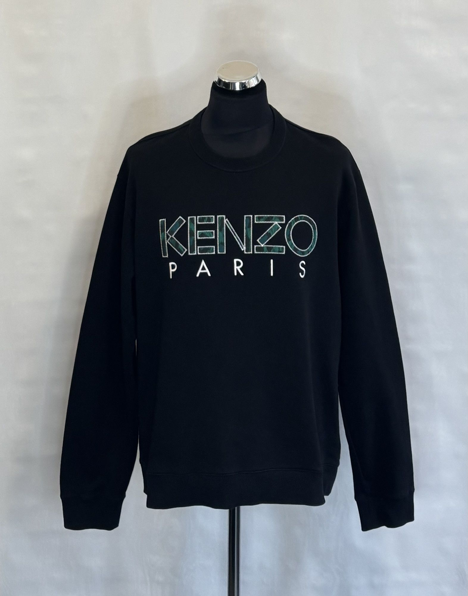Kenzo Kenzo Paris Black sweatshirt size XXL Size US XXL / EU 58 / 5 - 1 Thumbnail