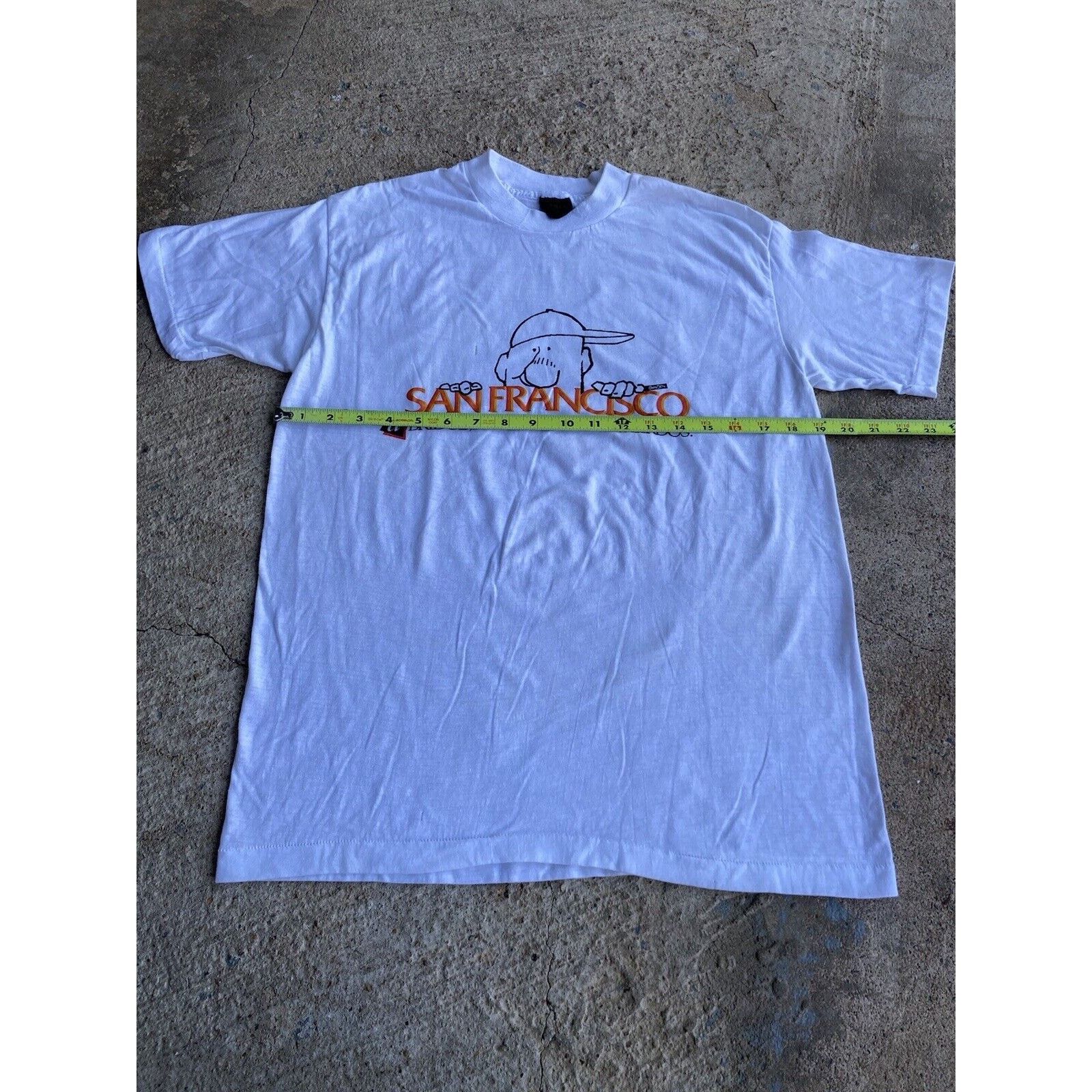 Vintage Vintage 90’s San Francisco Bridge Bay Shirt Distressed Used Size US M / EU 48-50 / 2 - 16 Thumbnail