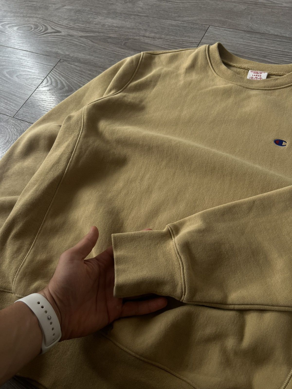 Champion × Japanese Brand × Other ‼️Champion Knit Logo Heavy Cotton Crew neck Sweatshirt‼️ Size US L / EU 52-54 / 3 - 11 Thumbnail
