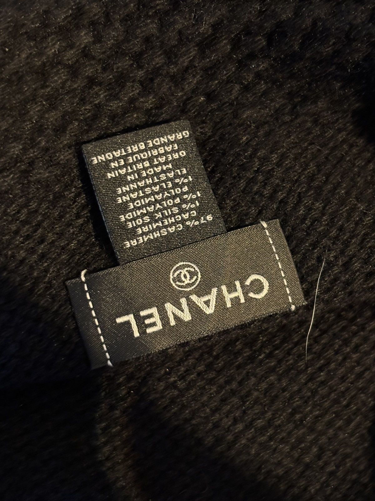 Chanel Chanel Cashmere Knit Beanie Size ONE SIZE - 3 Thumbnail