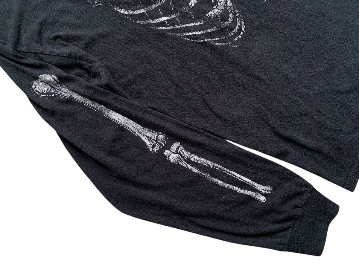 Japanese Brand Black Matter Skeleton Long Sleeve Vintage By Honduras Size US L / EU 52-54 / 3 - 5 Thumbnail