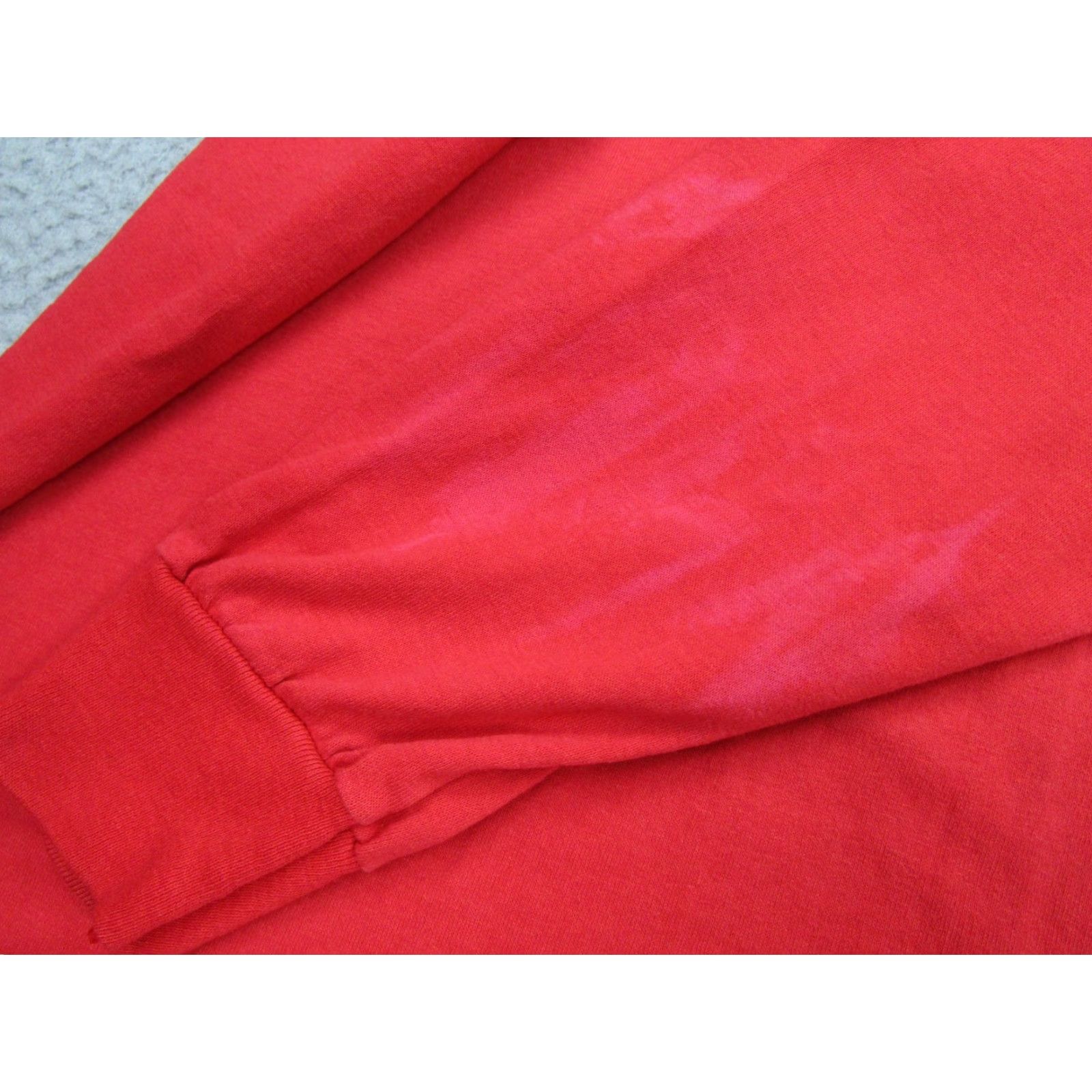 Jerzees Vintage Jerzees HEF-T Shirt Mens XL Red Je T'aime Hearts Graphic 80s USA Love Size US XL / EU 56 / 4 - 7 Thumbnail
