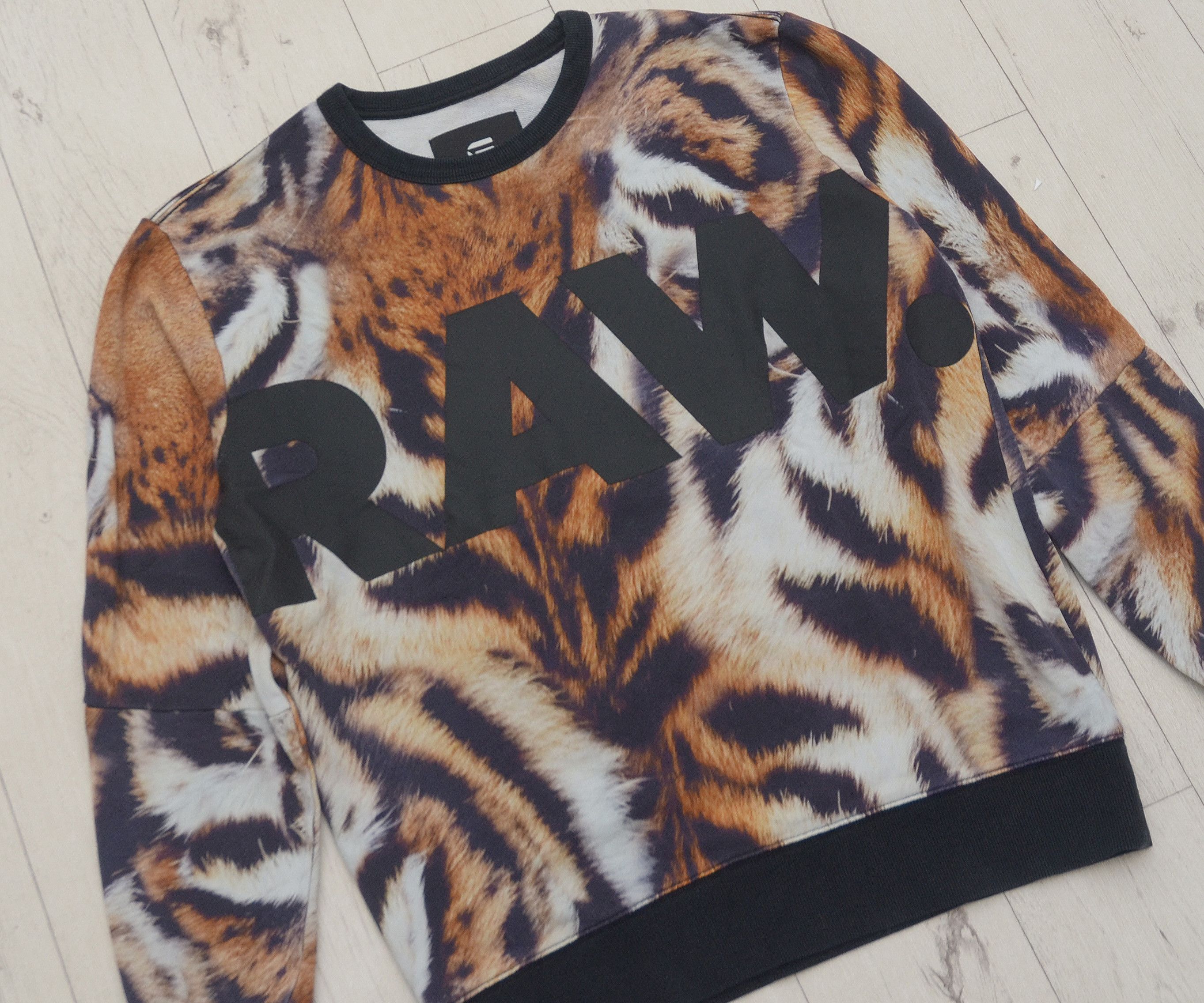 G-Star G-Star Mostom OS Tiger Stalt Sweatshirt Limeted Printed Big Size US M / EU 48-50 / 2 - 2 Thumbnail