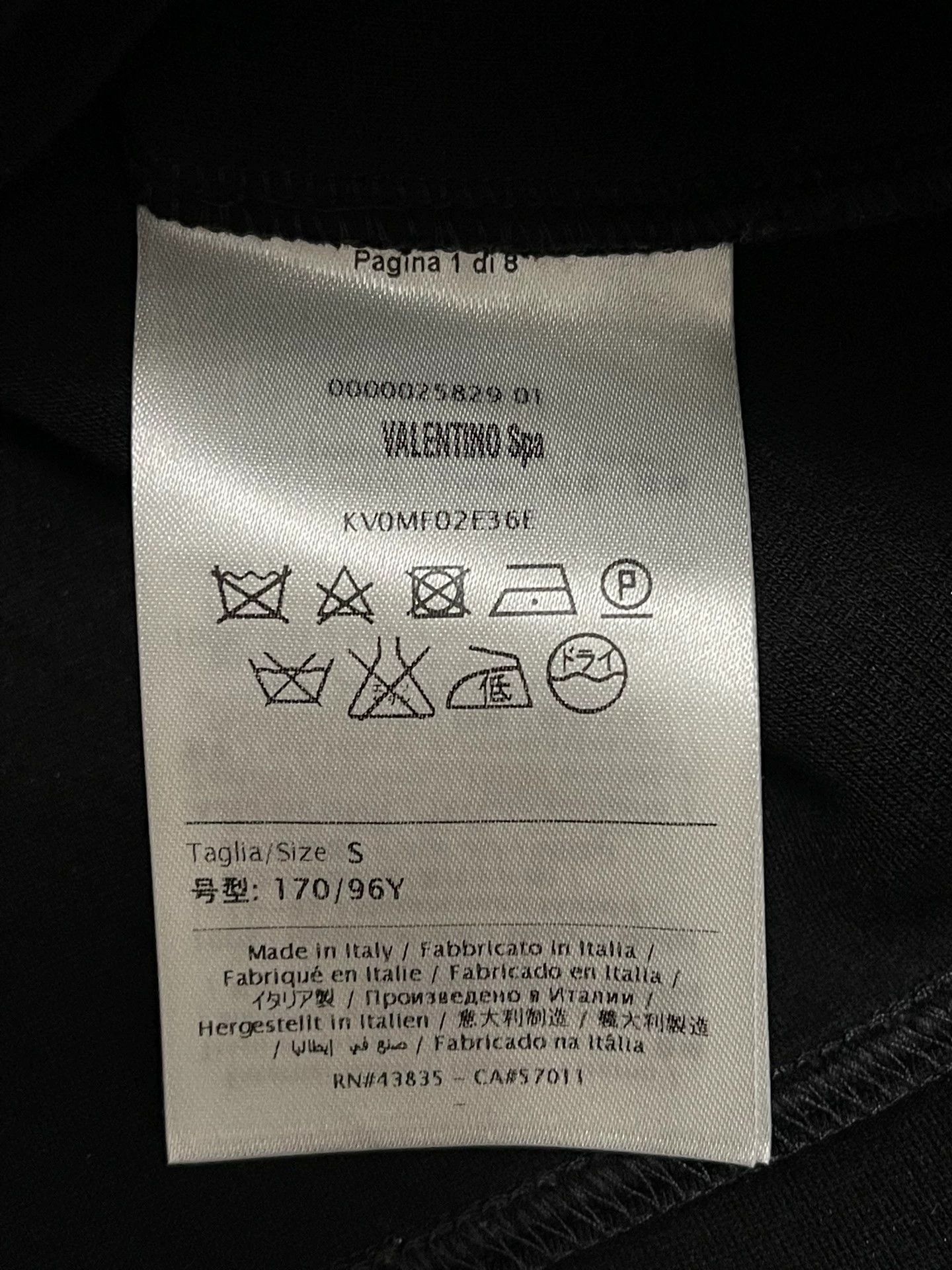 Valentino Valentino VLTN Zoo Show Black Men's S Hoodie Size US S / EU 44-46 / 1 - 5 Thumbnail