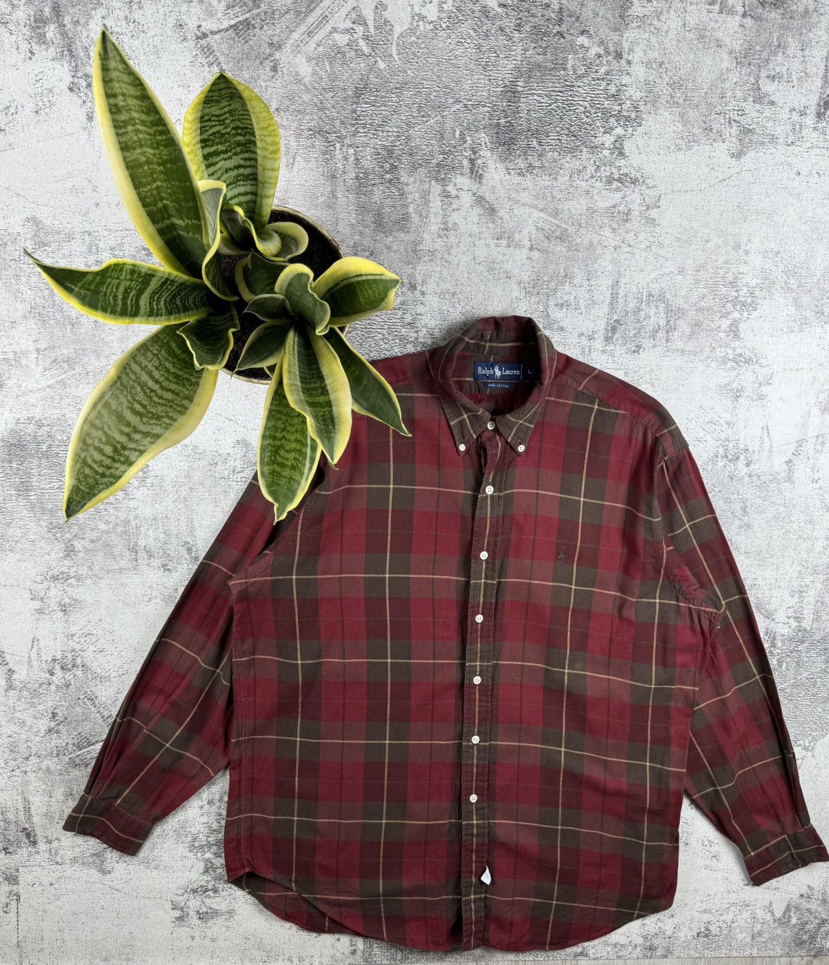 Polo Ralph Lauren Ralph Lauren Flannel Striped Pocket Longsleeve Button Shirt Size US XL / EU 56 / 4 - 1 Thumbnail