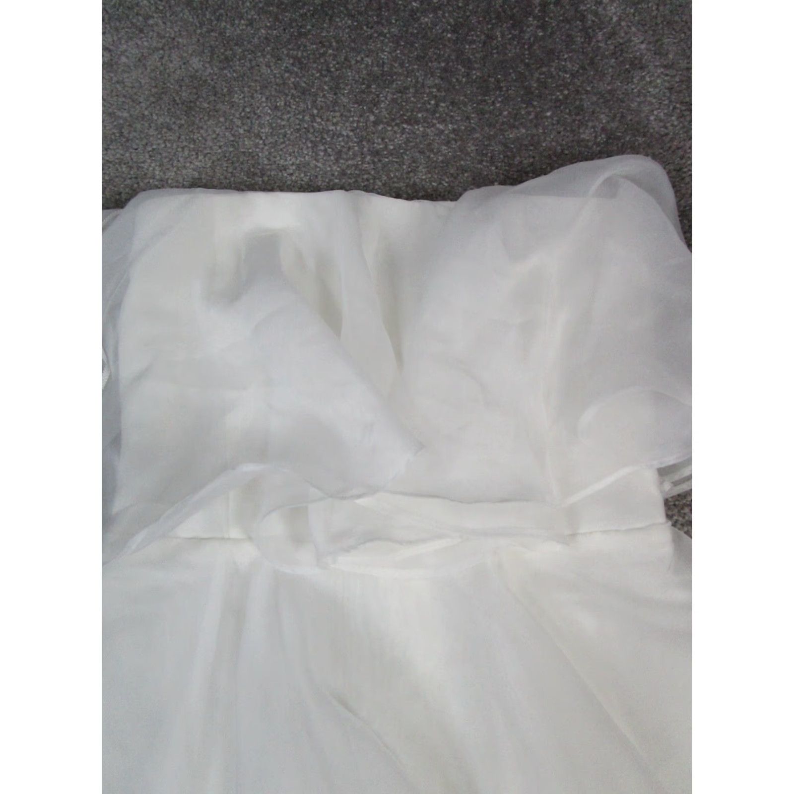Abercrombie & Fitch Abercrombie & Fitch Dress Womens XXS Tall White Tulle Size XXS / US 00 / IT 34 - 2 Thumbnail