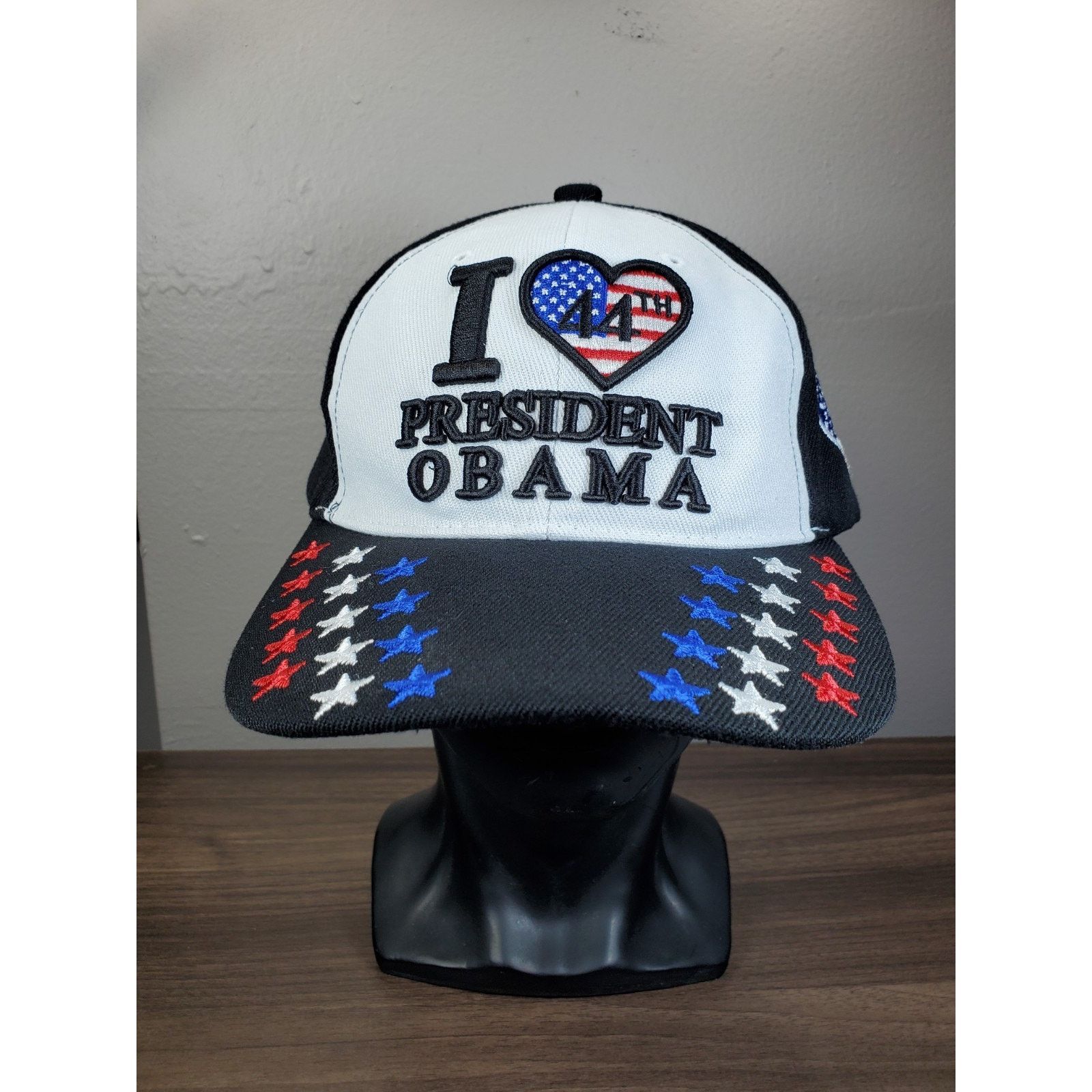 City Hunter I Love President Obama Hat USA America 44th President Cap Size ONE SIZE - 4 Thumbnail