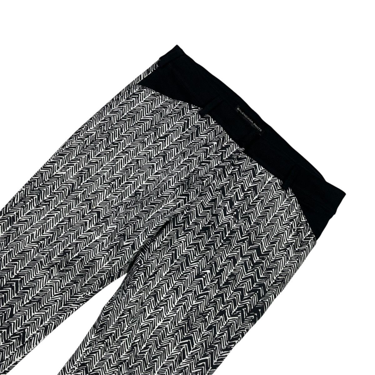 Balenciaga × Grailed Balenciaga Pants Luxury Black & White Women’s Size 28" / US 6 / IT 42 - 3 Thumbnail