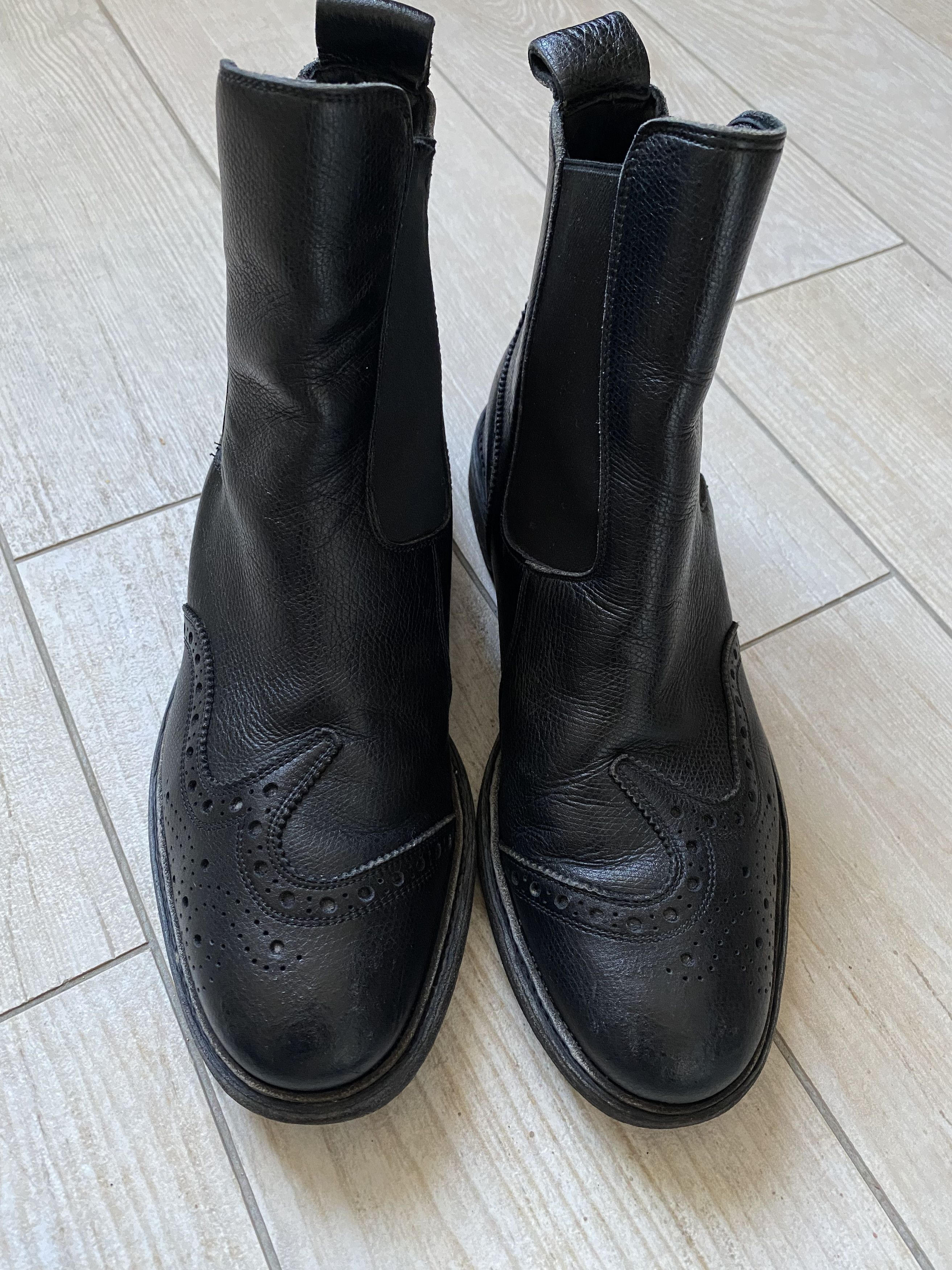 Burberry Burberry Black Chelsea Boots – Size 38 Size US 8 / IT 38 - 6 Thumbnail
