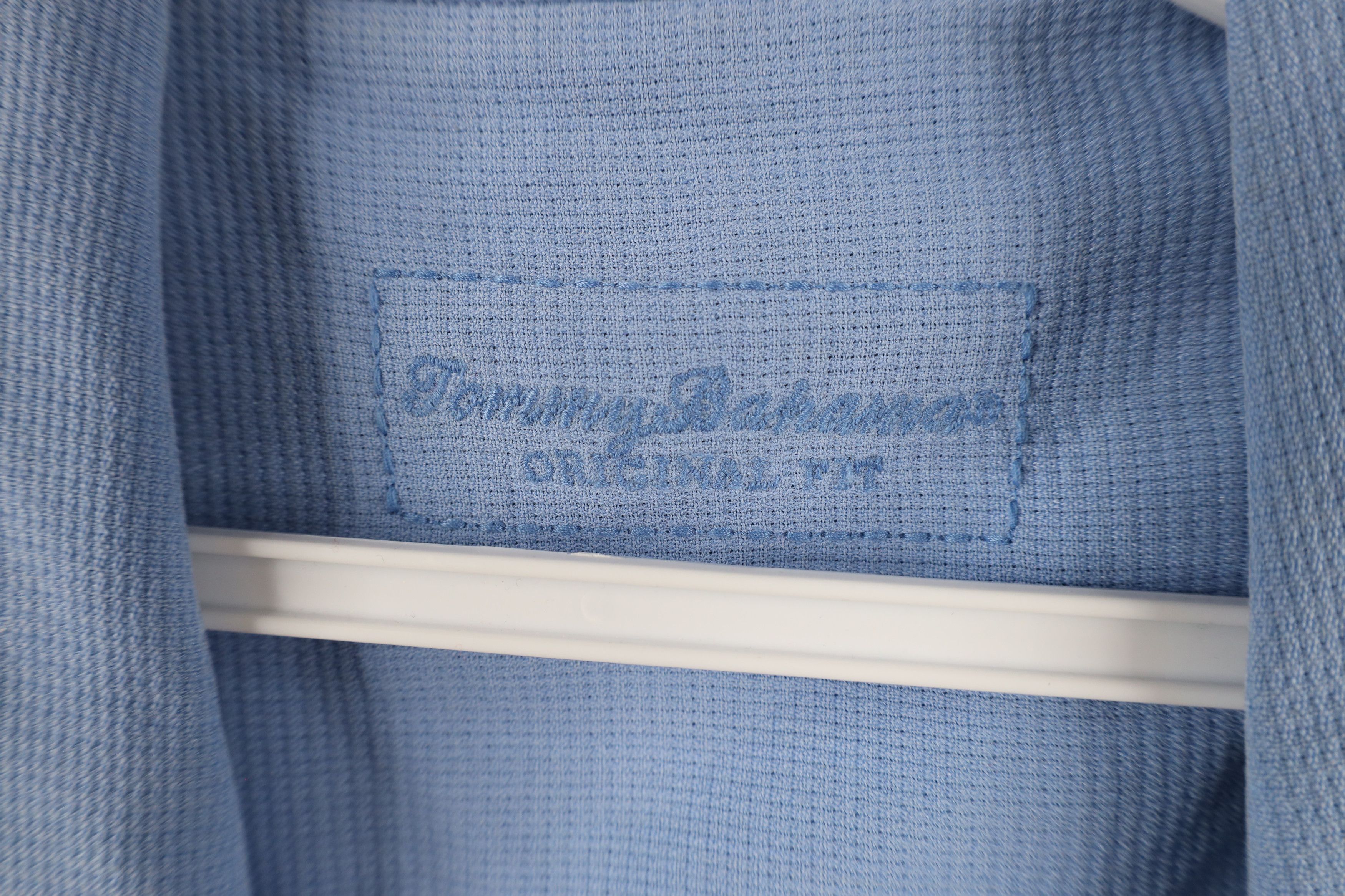 Tommy Bahama × Vintage Vintage Tommy Bahama Silk Blend Looped Collar Button Shirt Size US M / EU 48-50 / 2 - 10 Thumbnail
