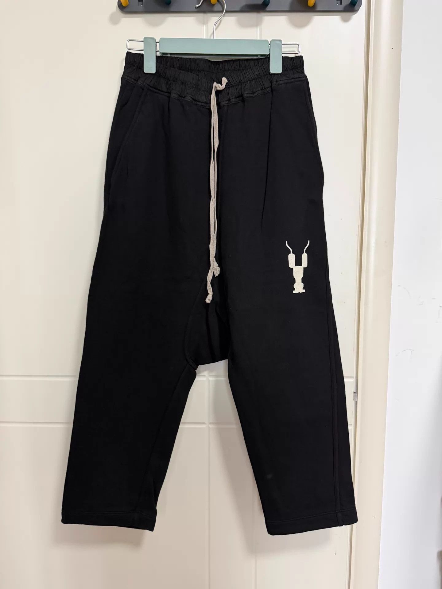 Rick Owens Rick Owens Fleece-Lined Dropped Crotch XS New Waist 66 Size US 28 / EU 44 - 1 Thumbnail