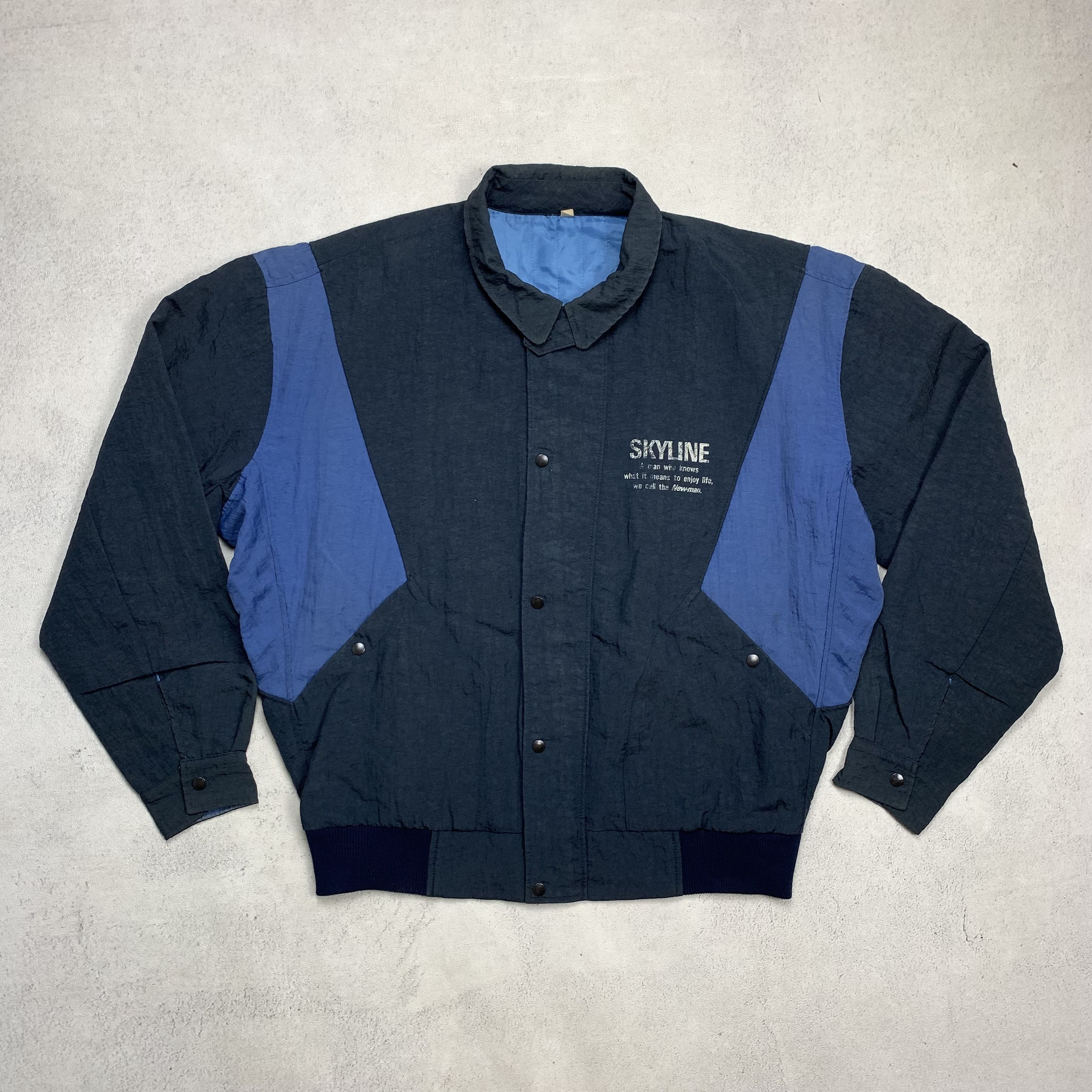 HAMAKI-HO × Japanese Brand hamaki-ho blue dyed biker bomber jacket 