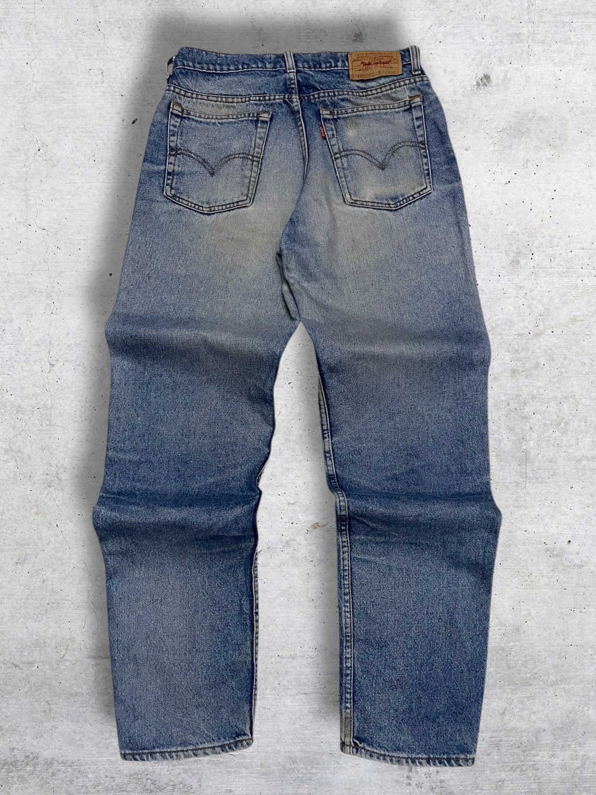 Levi's Vintage Clothing VINTAGE LEVIS 616 90S DESIGNER MUDWASH OG DISTRESSED DENIM Size US 29 - 9 Thumbnail