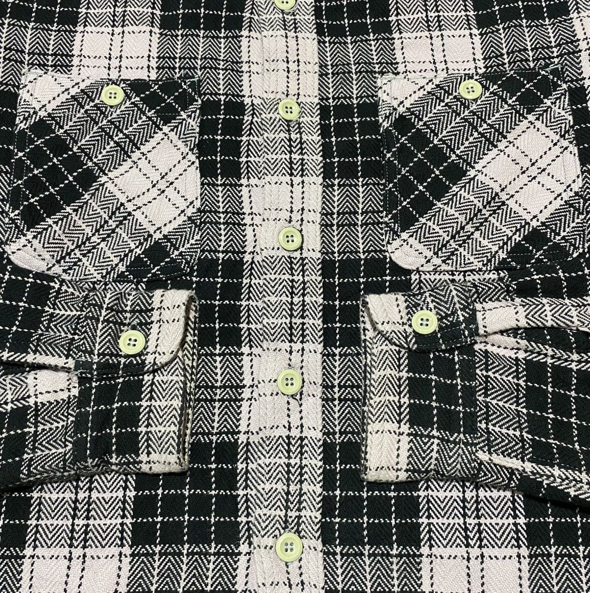 Momotaro Jeans Momotaro Check Flannel Shirt Button Ups Size US M / EU 48-50 / 2 - 3 Thumbnail