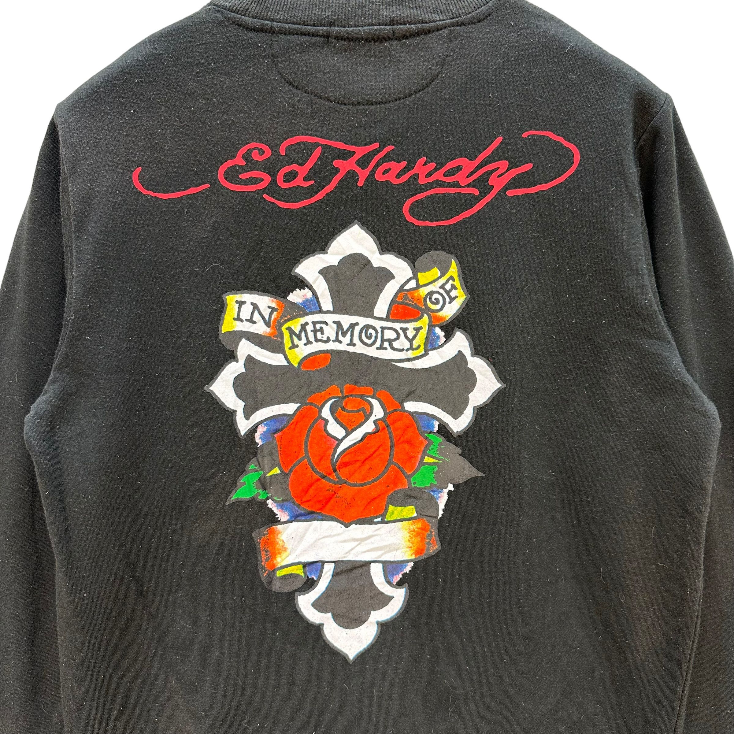 Ed Hardy Ed Hardy Graphic on Back Sweatshirts #9130-60 Size US L / EU 52-54 / 3 - 2 Thumbnail