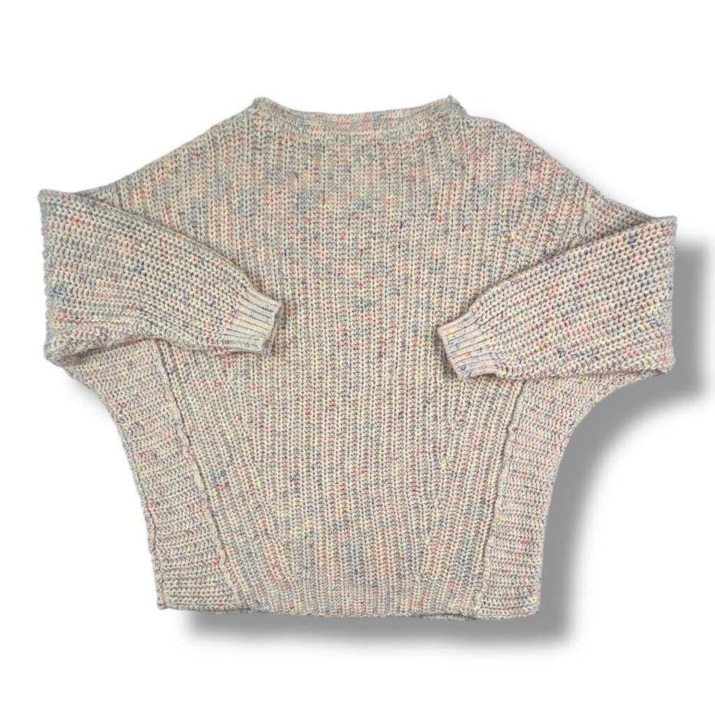 Free People Free People Neon Lights Confetti Oversized Sweater Size Medi Size M / US 6-8 / IT 42-44 - 4 Thumbnail