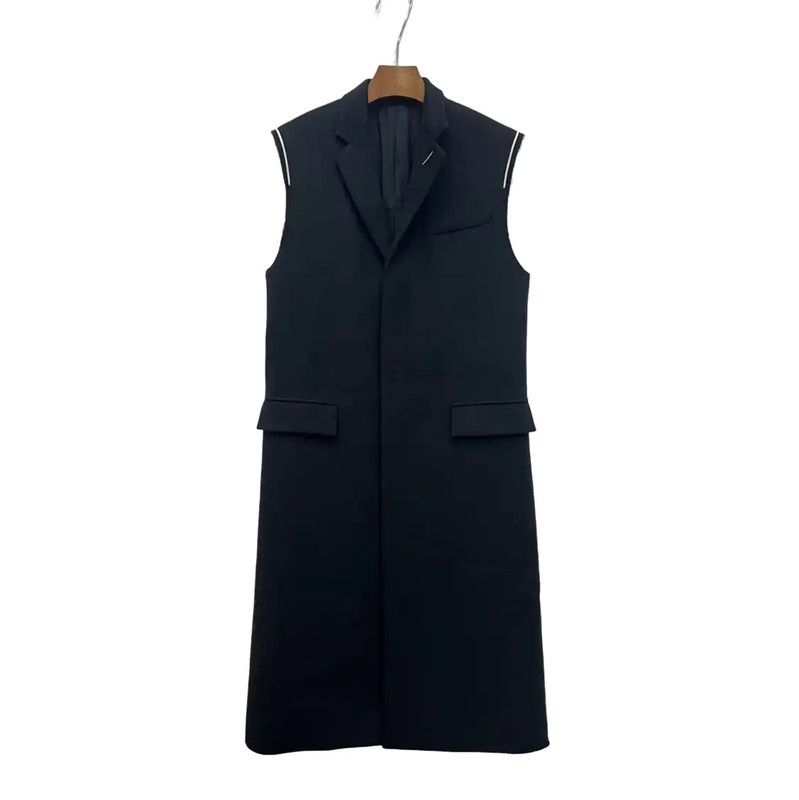 Dior Dior Black Wool Men's Long Coat 0089 Size US M / EU 48-50 / 2 - 1 Thumbnail