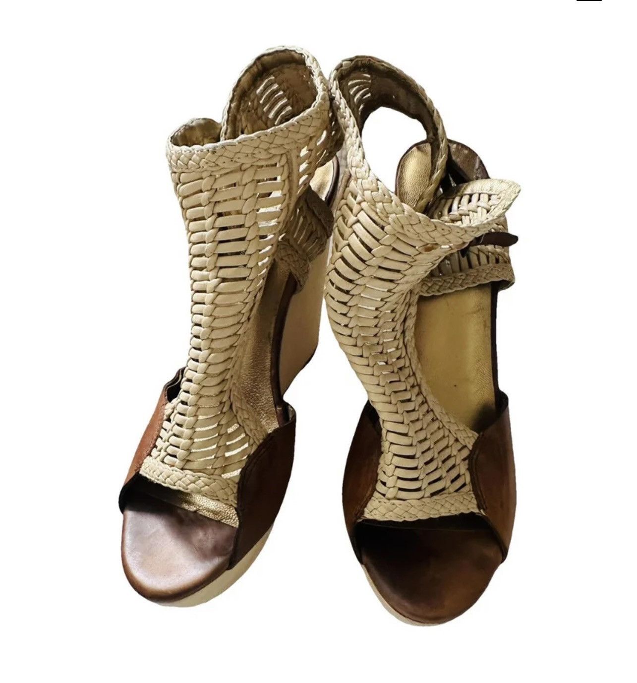 Other Cynthia Vincent Amber gladiator wedges Size US 9.5 / IT 39.5 - 1 Thumbnail