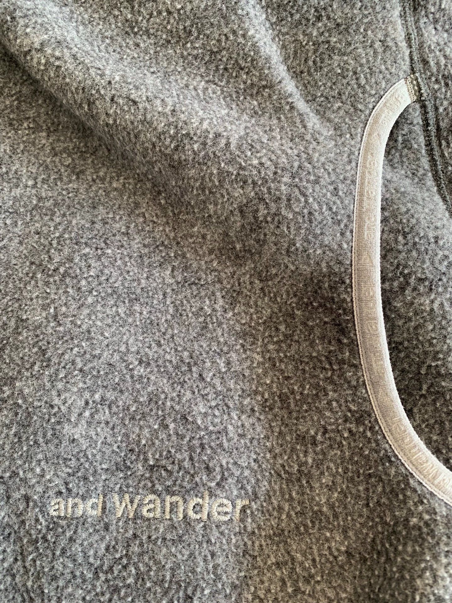 And Wander and wander Men's Warm Fleece High Collar Pullover XL Size US XL / EU 56 / 4 - 9 Thumbnail