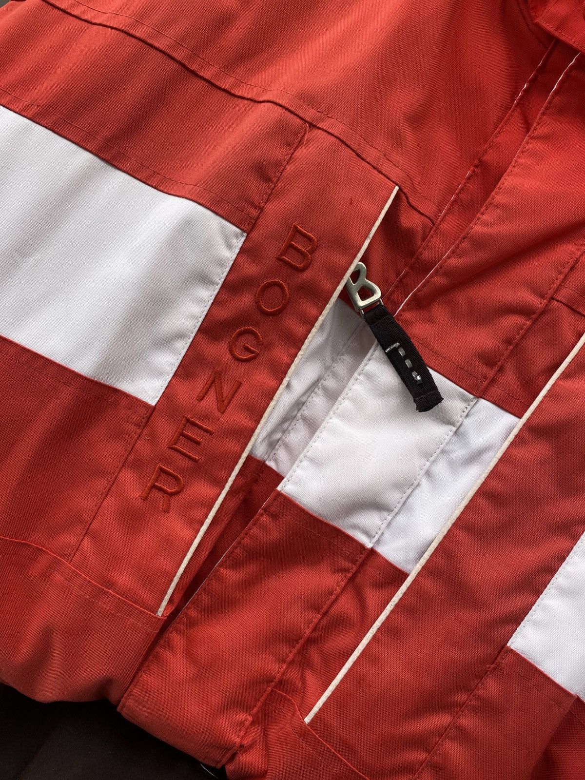 Vintage Bogner Multipocket Ski Jacket Racing Team