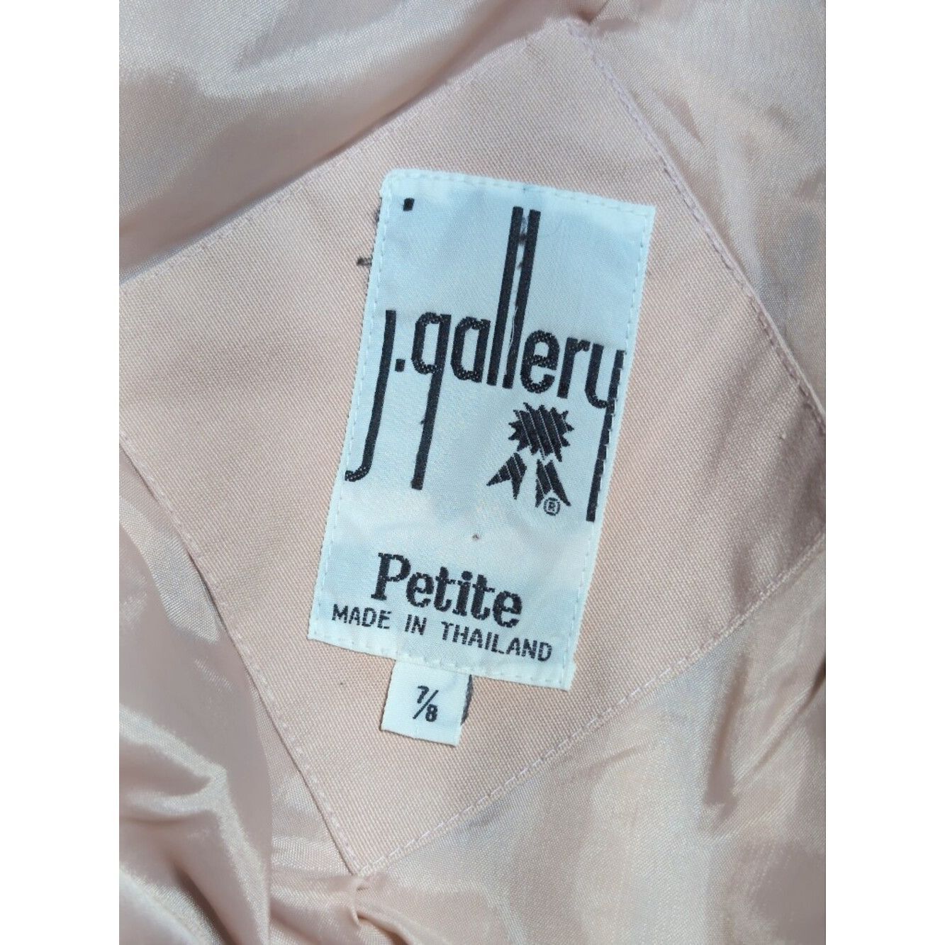 Other Vintage 80s J. Gallery Petite Sz 7/8 Blush Pink Petite Tren Size M / US 6-8 / IT 42-44 - 6 Thumbnail