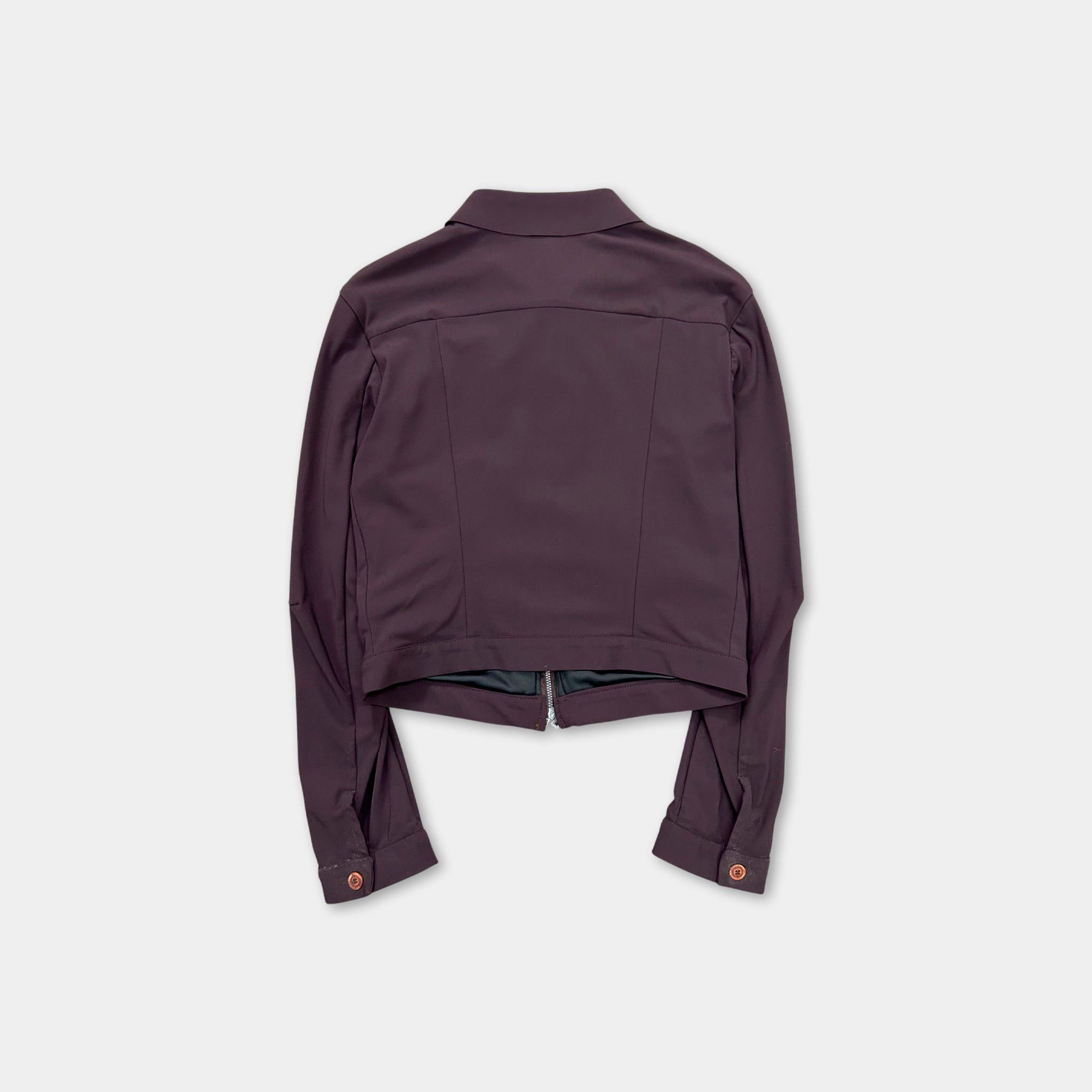 Marithe + Francois Girbaud Marithé + François Girbaud Lightweight Technical Nylon Wine Size S / US 4 / IT 40 - 4 Thumbnail