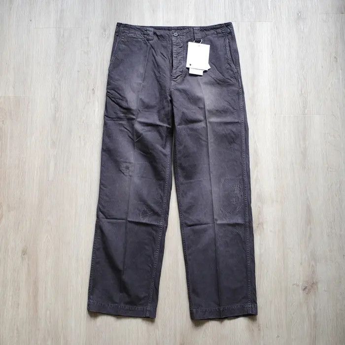 Visvim WIDE CHINO PANTS CRASH | Grailed