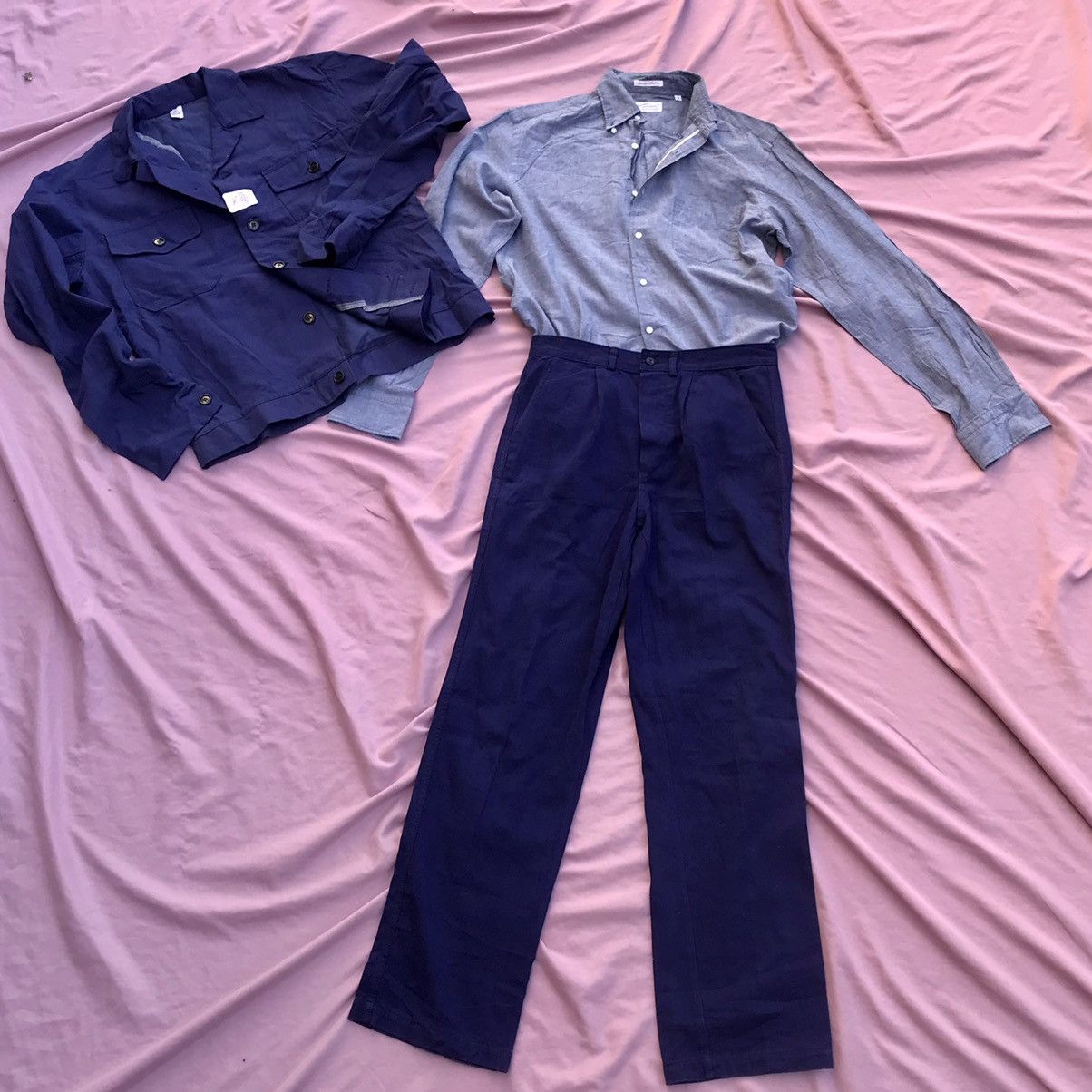 Self Edge SELVEDGE VINTAGE CHORE PANTS Size US 29 - 3 Thumbnail