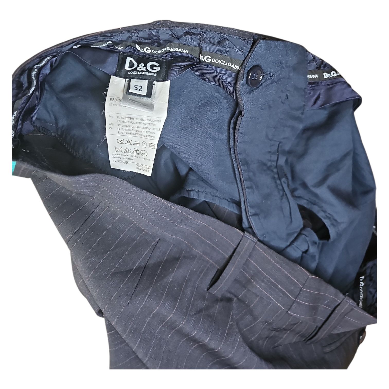 Dolce & Gabbana D&G Dolce & Gabbana Pinstripe Trousers Size 52 Size US 36 / EU 52 - 5 Thumbnail