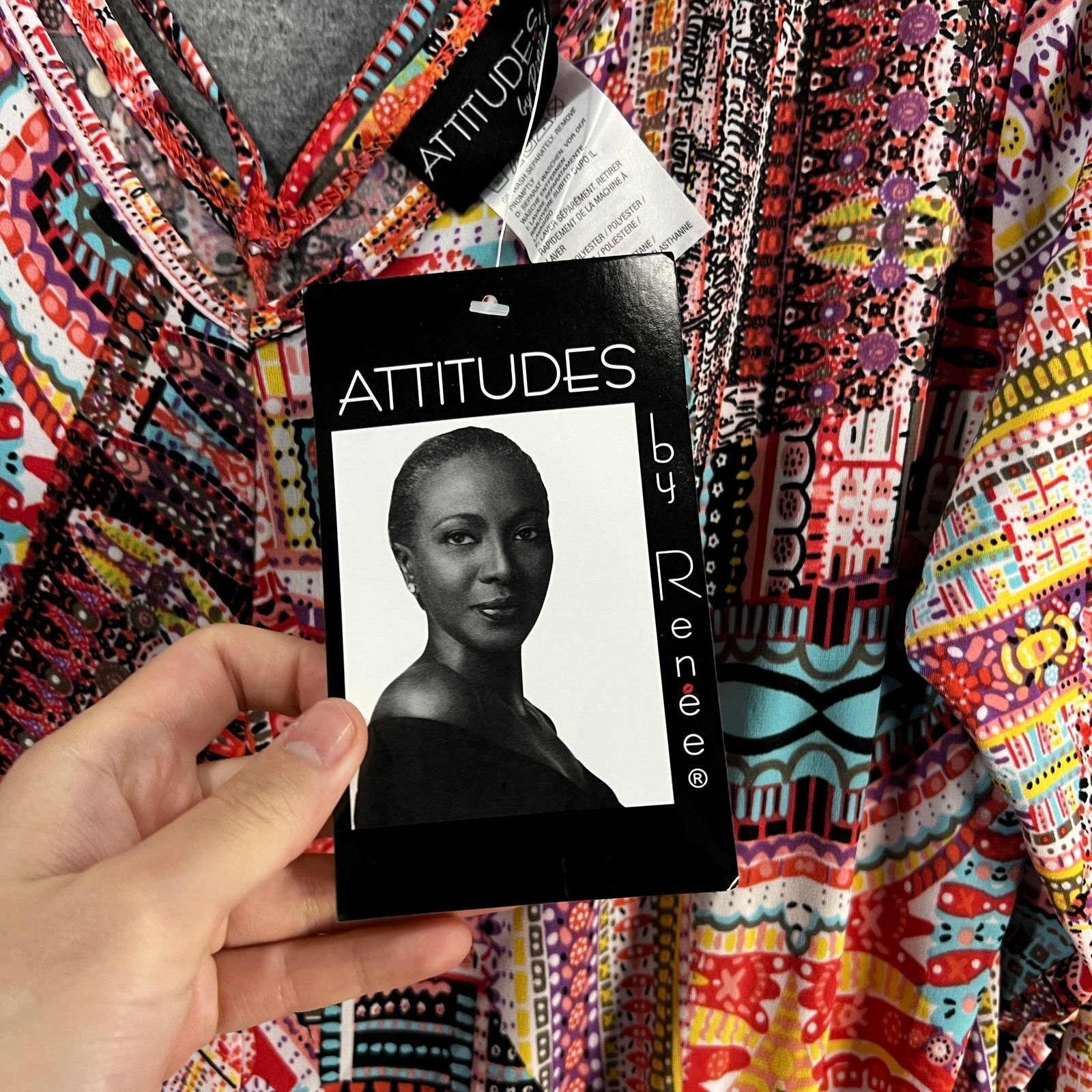 Other Attitudes by Renee Regular Printed Como Jersey Jumpsuit Size M / US 6-8 / IT 42-44 - 4 Thumbnail
