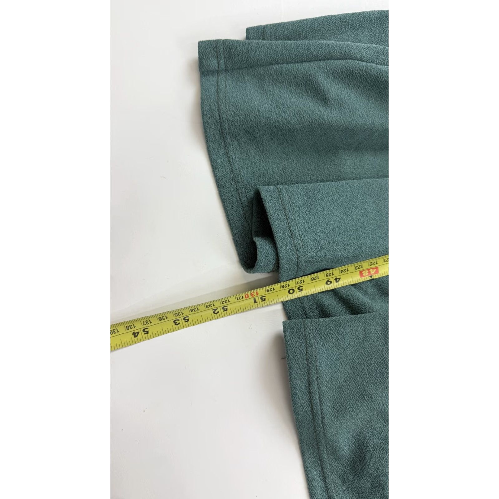 Vintage Birdy Grey Dress XS Green Bridesmaid Formal Maxi Slit Gown Womens Size XS / US 0-2 / IT 36-38 - 7 Thumbnail